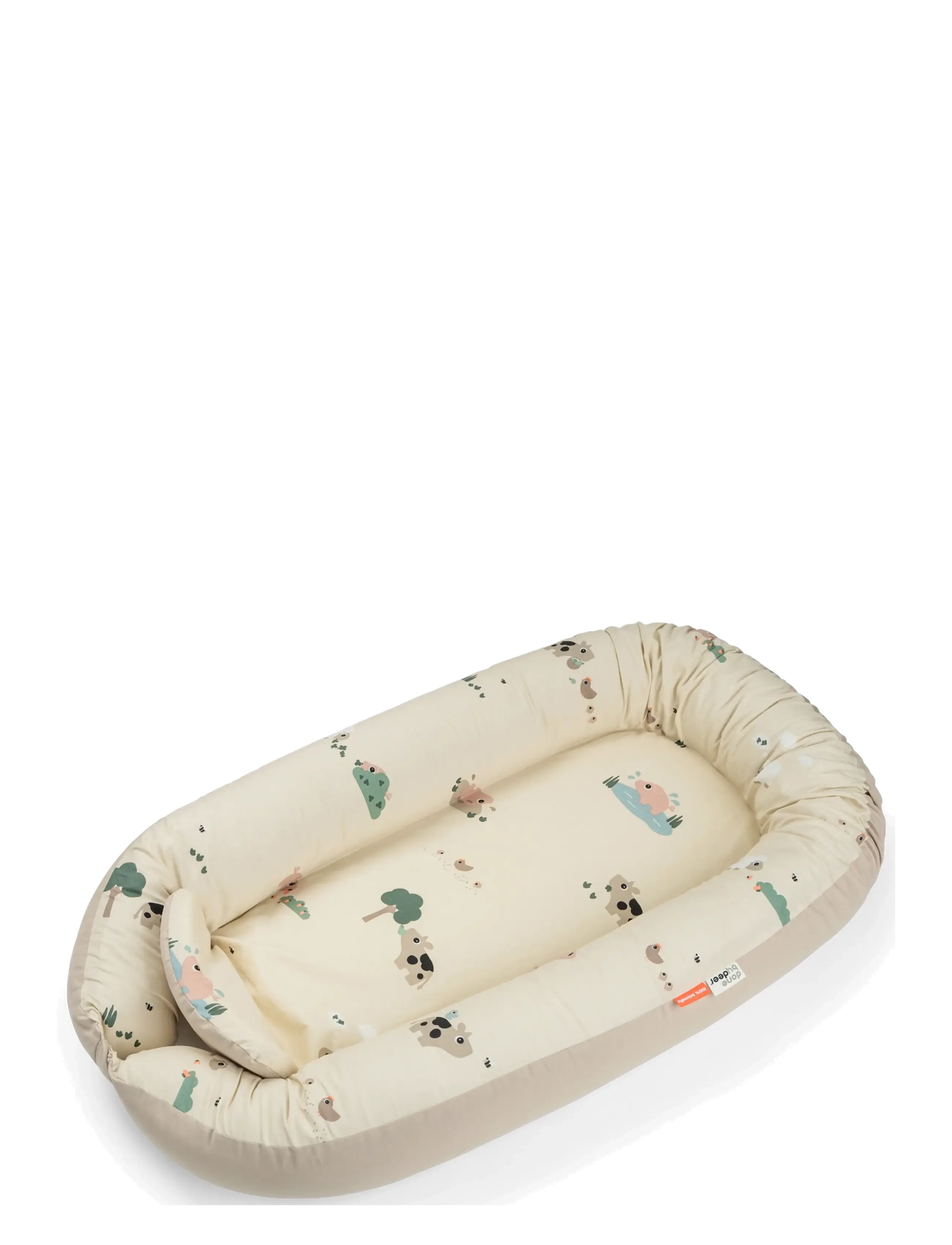 Done by Deer - Cozy nest Tiny farm Sand - babynests - sand - 1