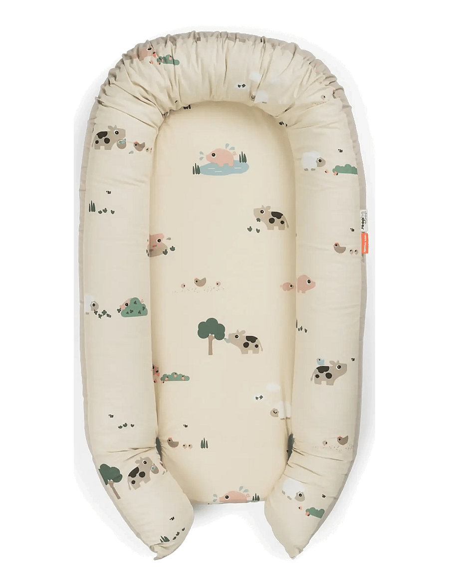 Done by Deer - Cozy nest Tiny farm Sand - babynester - sand - 2