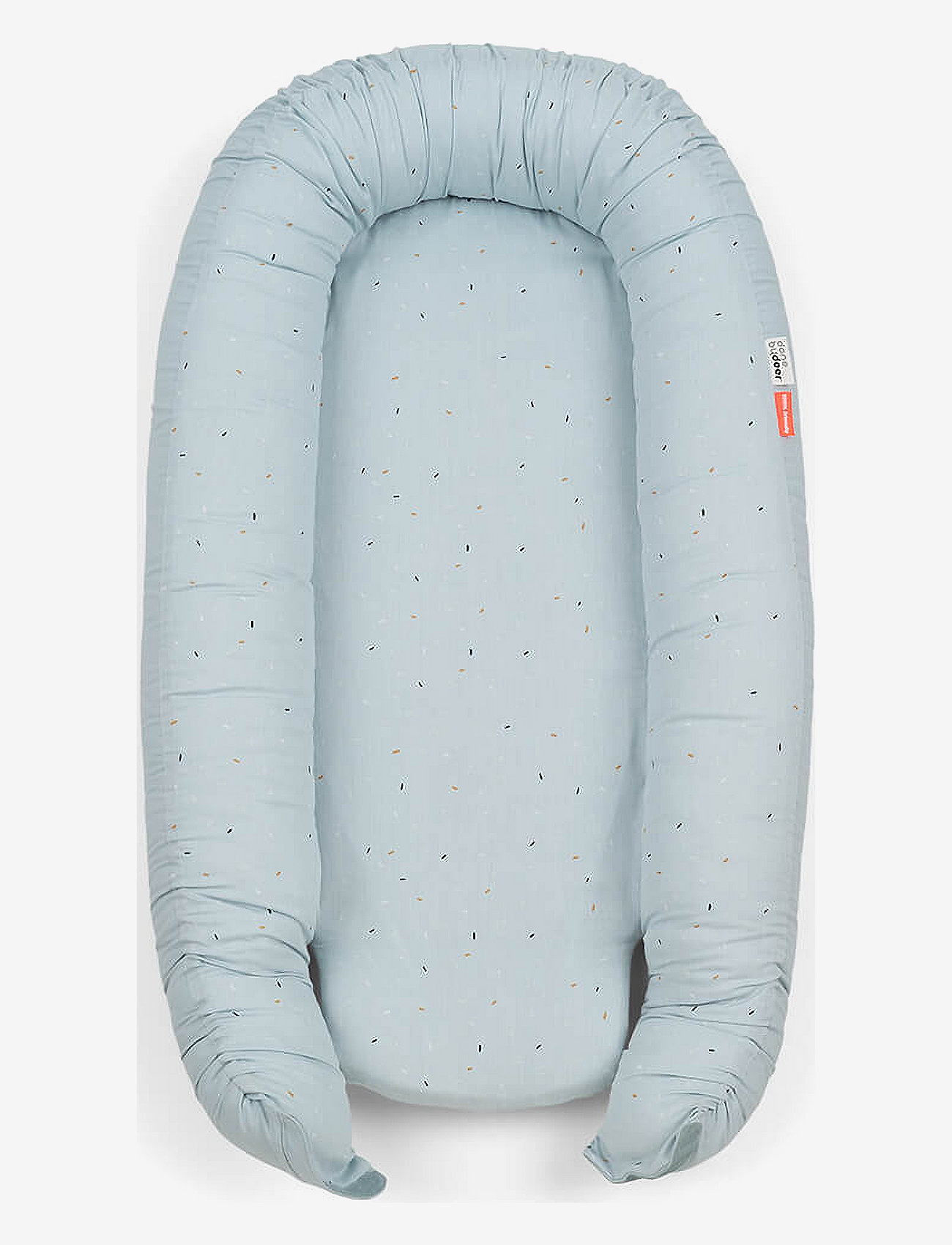 Done by Deer - Cozy nest Confetti Blue - babynests - blue - 1