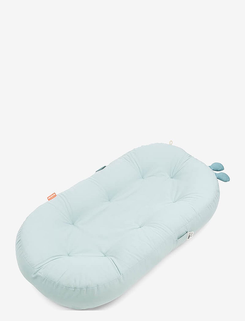 Done by Deer - Cozy lounger w/activity arch Raffi Blue - babynester - blue - 1