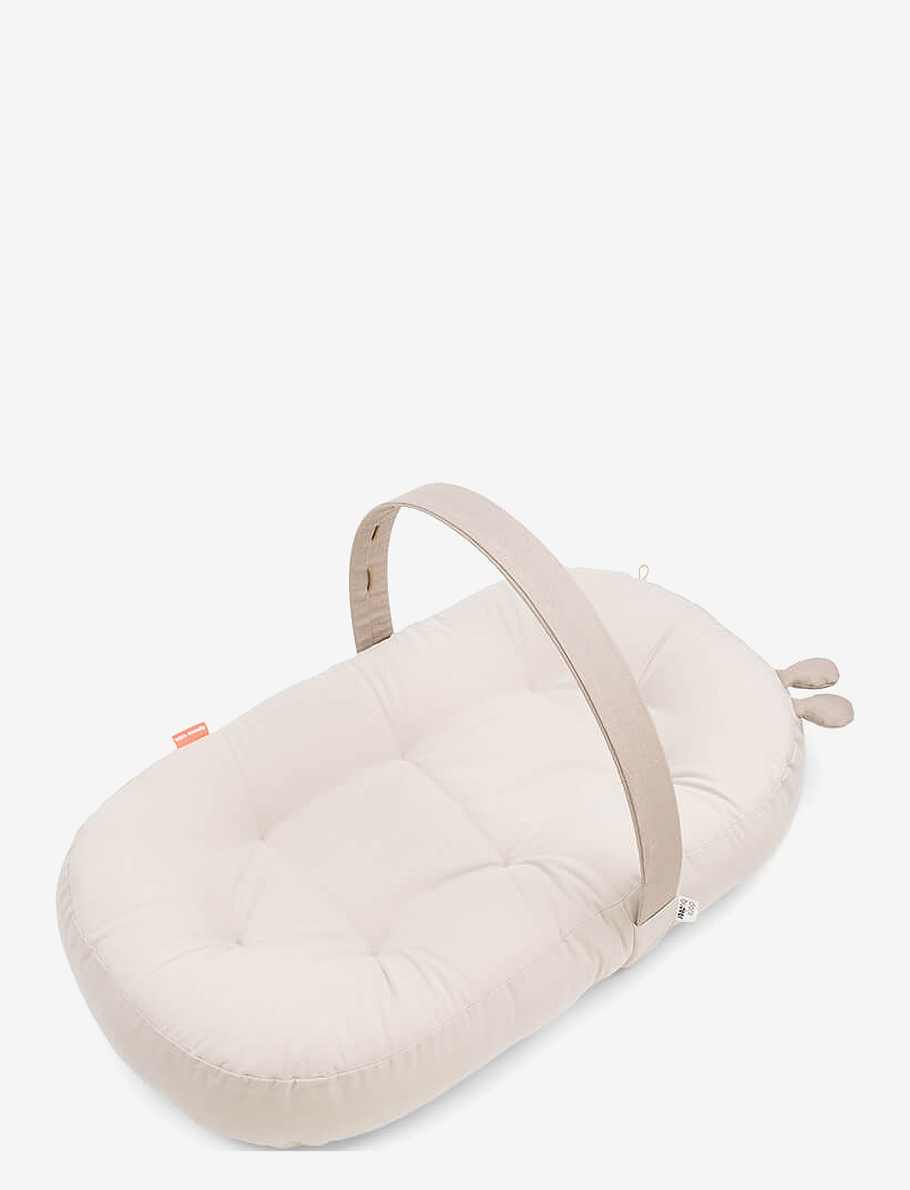 Done by Deer - Cozy lounger m/aktivitetsbue Raffi Sand - babynests - sand - 0