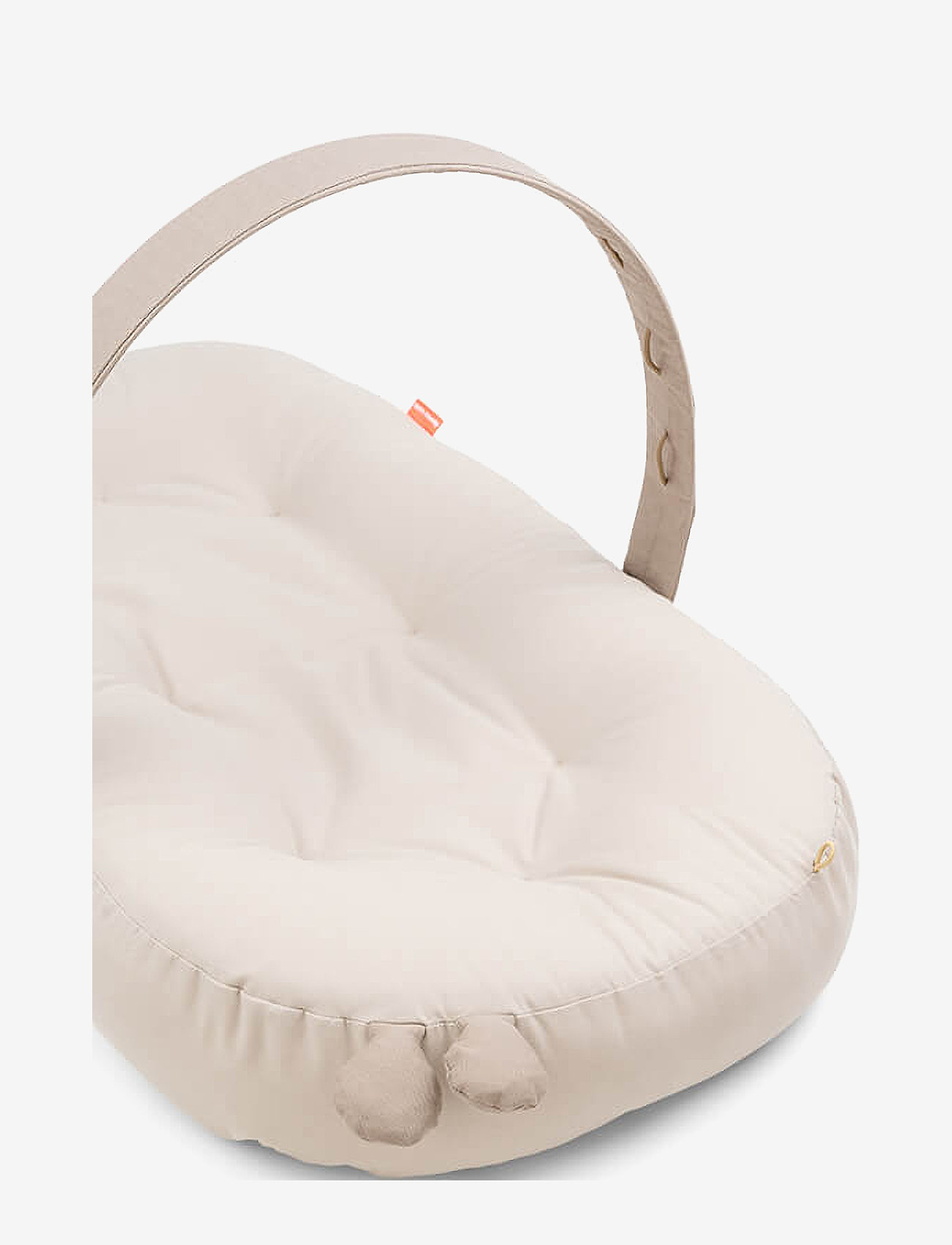Done by Deer - Cozy lounger w/activity arch Raffi Sand - babynests - sand - 2