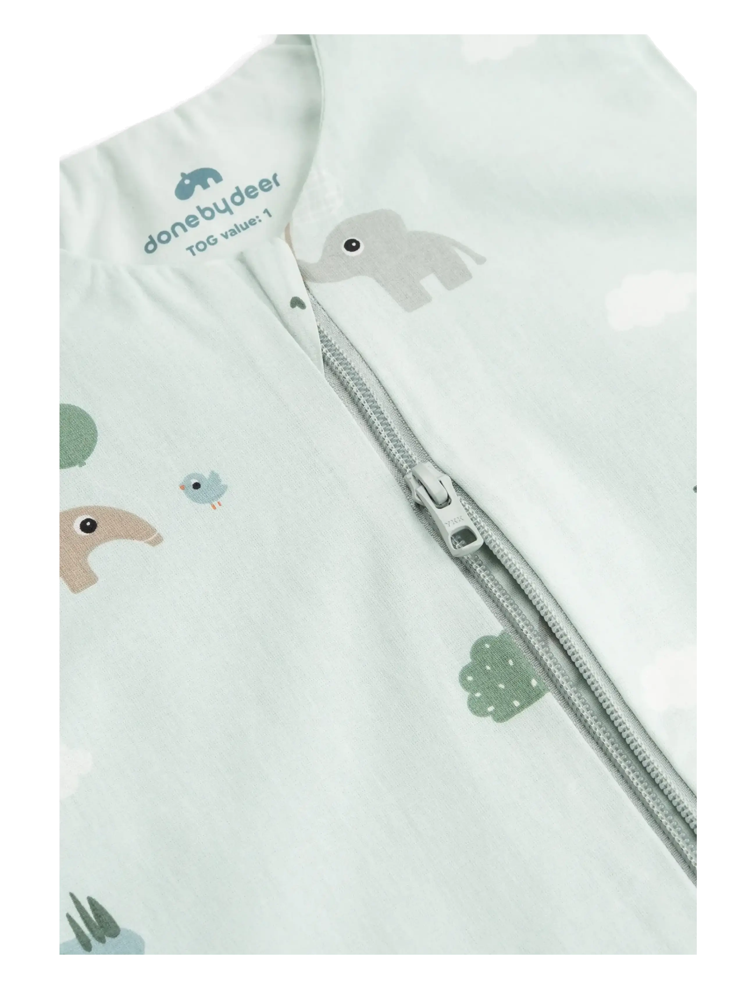 Done by Deer - Sleepy bag TOG 1.0 Playground Blue 70 cm - beebi magamiskotid - blue - 2