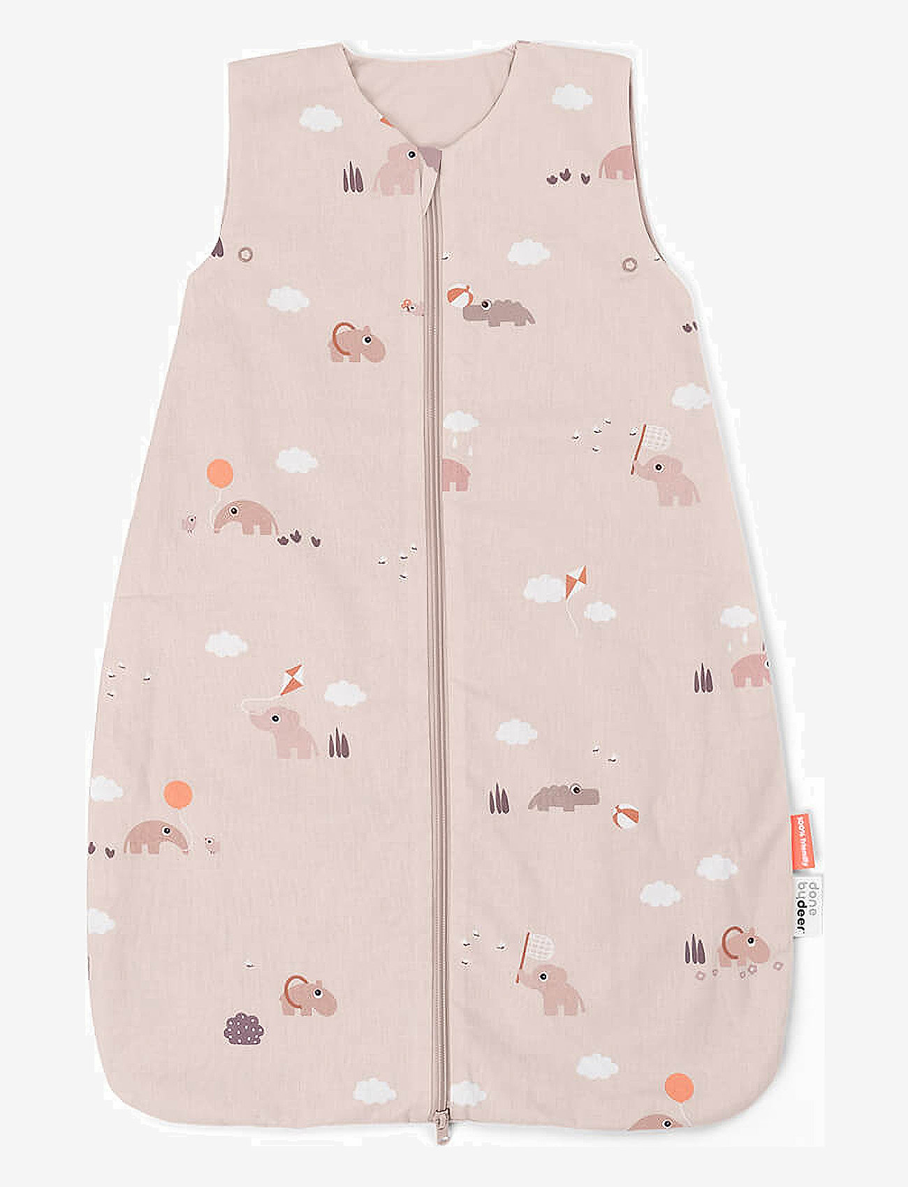 Done by Deer - Sleepy bag TOG 1.0 Playground Powder 90 cm - baby sleeping bags - powder - 0