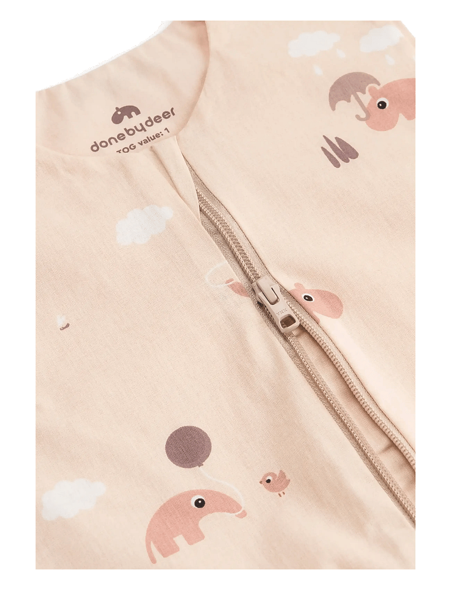 Done by Deer - Sleepy bag TOG 1.0 Playground Powder 90 cm - sovpåsar - powder - 3