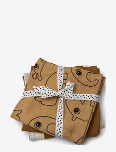 Burp cloth 3-pack Deer friends, Done by Deer