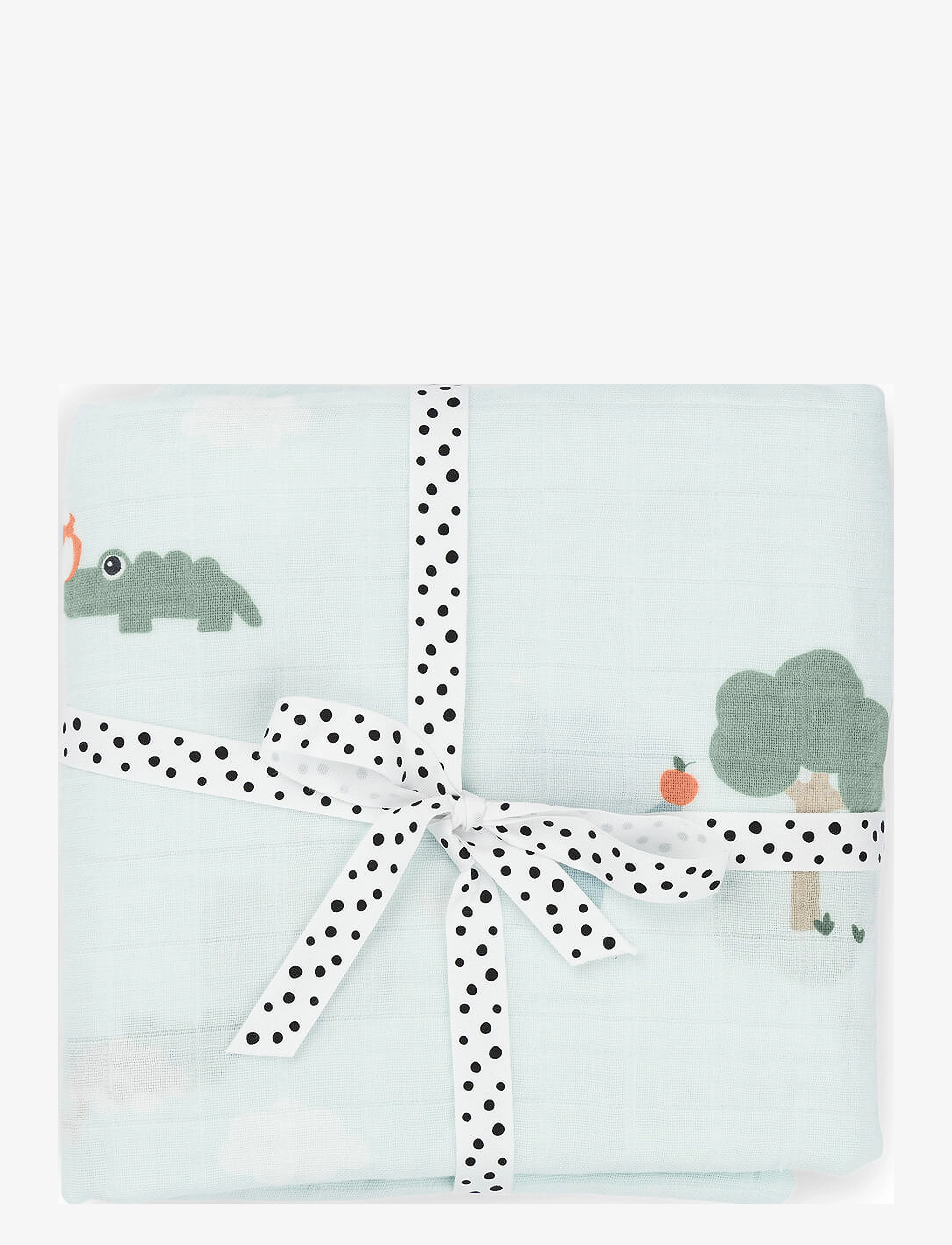 Done by Deer Swaddle Playground Blue, 120X 120 cm, Muslins, Blau - Muslin Cloths, Kinder