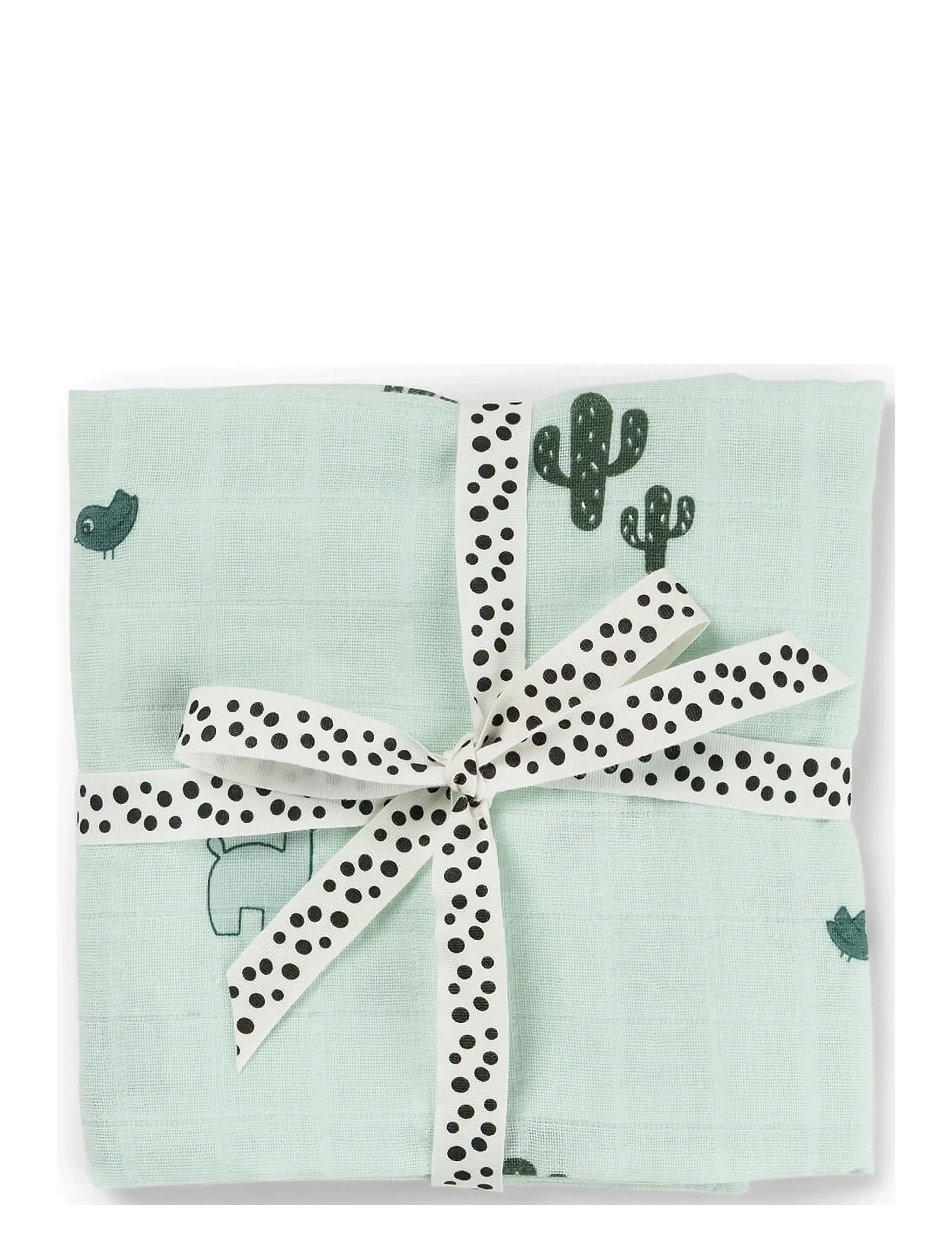 Done by Deer Swaddle Lalee Blue - Beebitooted - BLUE / white