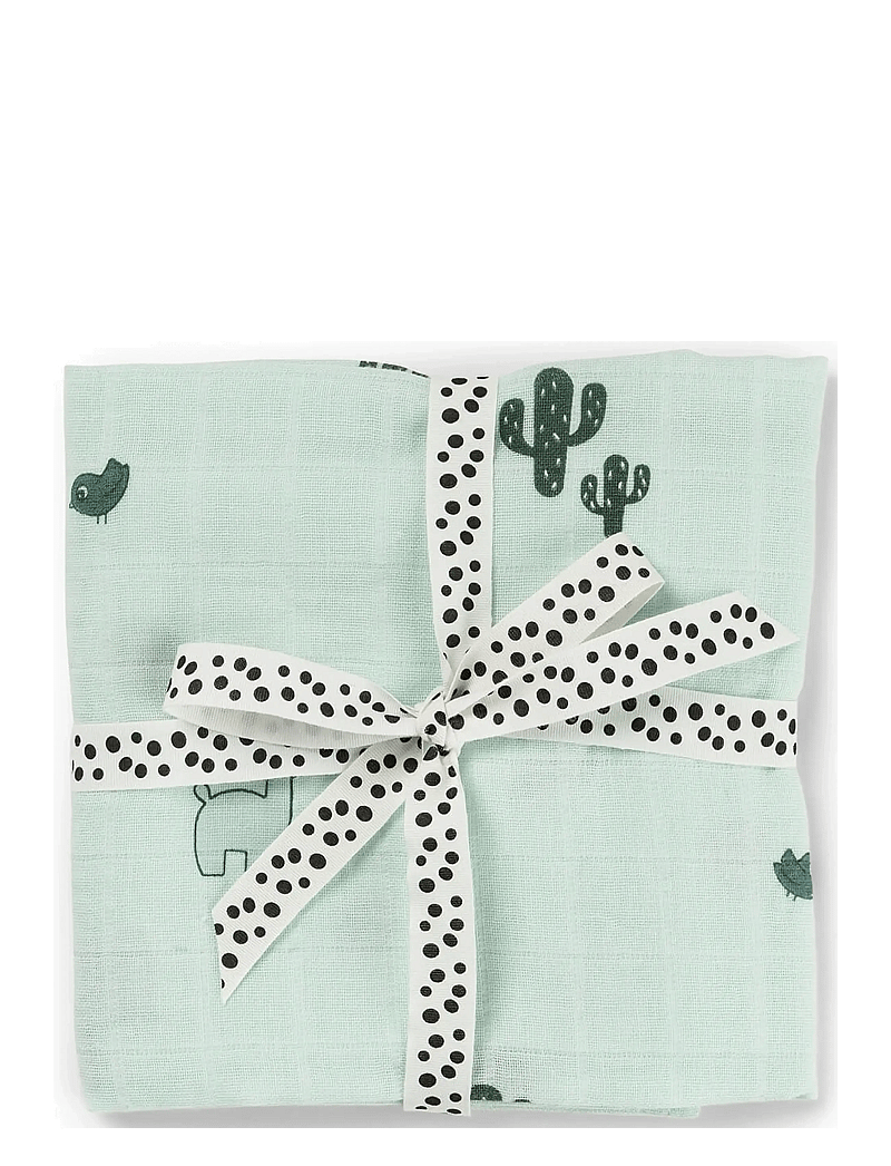 Done by Deer - Swaddle Lalee Blue - musliinist tekid - blue - 1