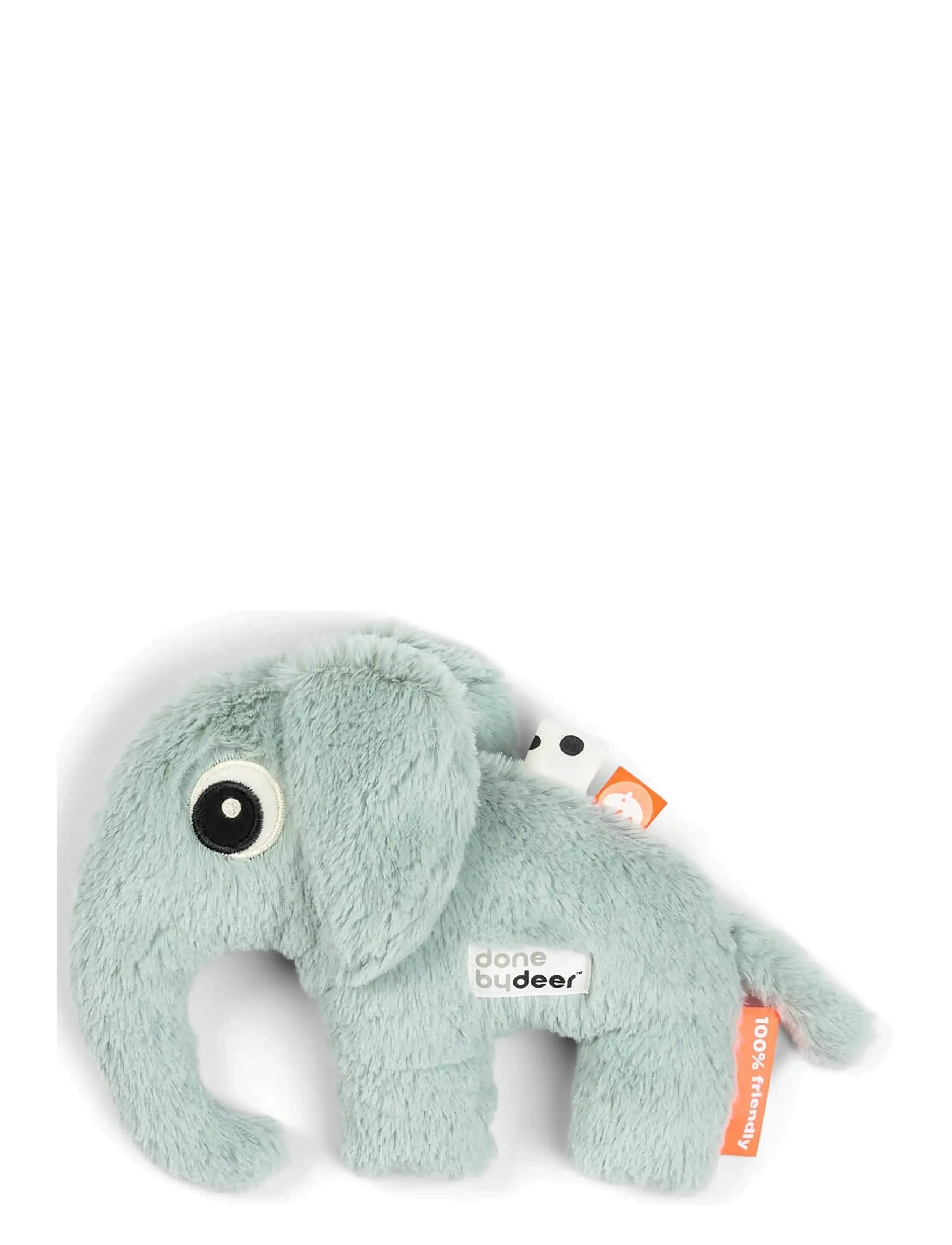 Done by Deer Cuddle cute Elphee Blue - Pehmed mänguasjad - BLUE / green