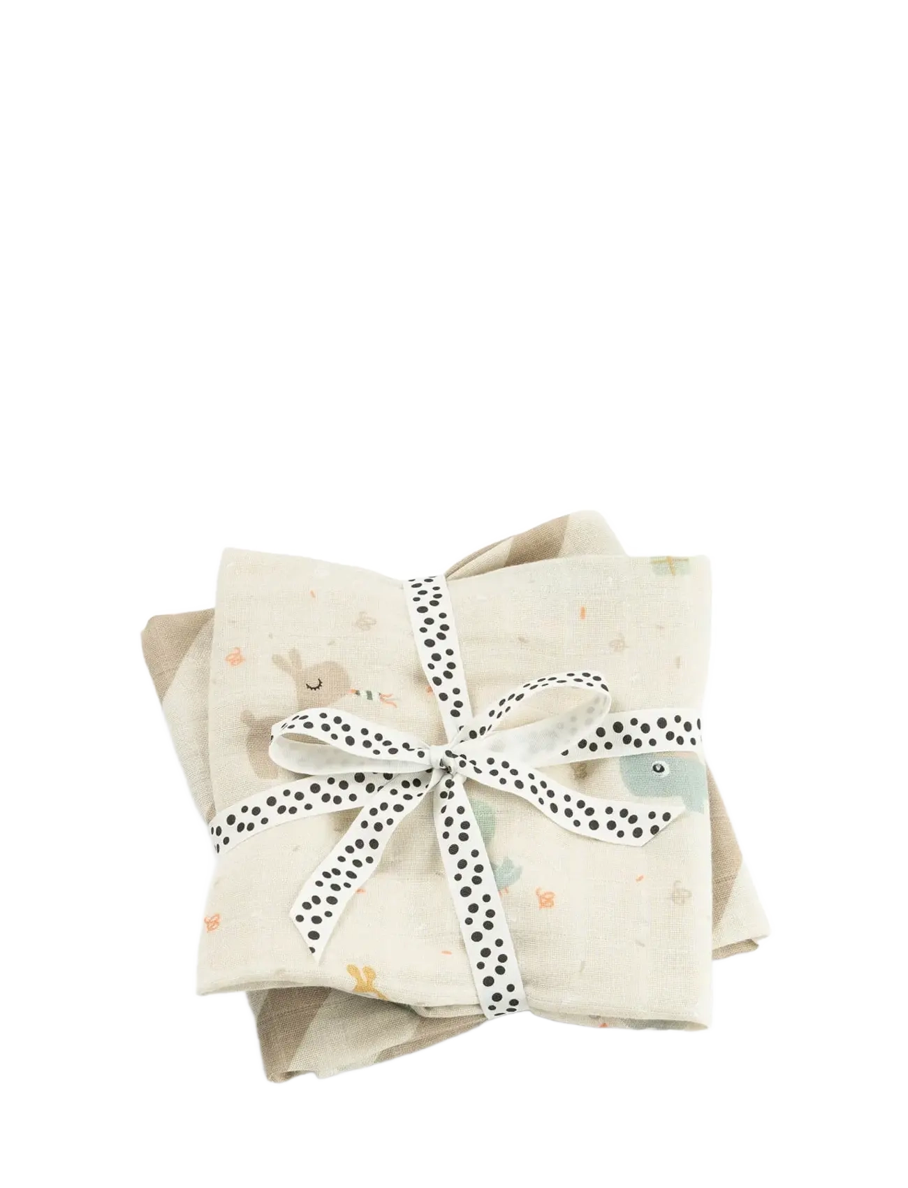 Done by Deer Burp cloth 2-pack Celebration Sand - Babyprodukte - SAND / beige