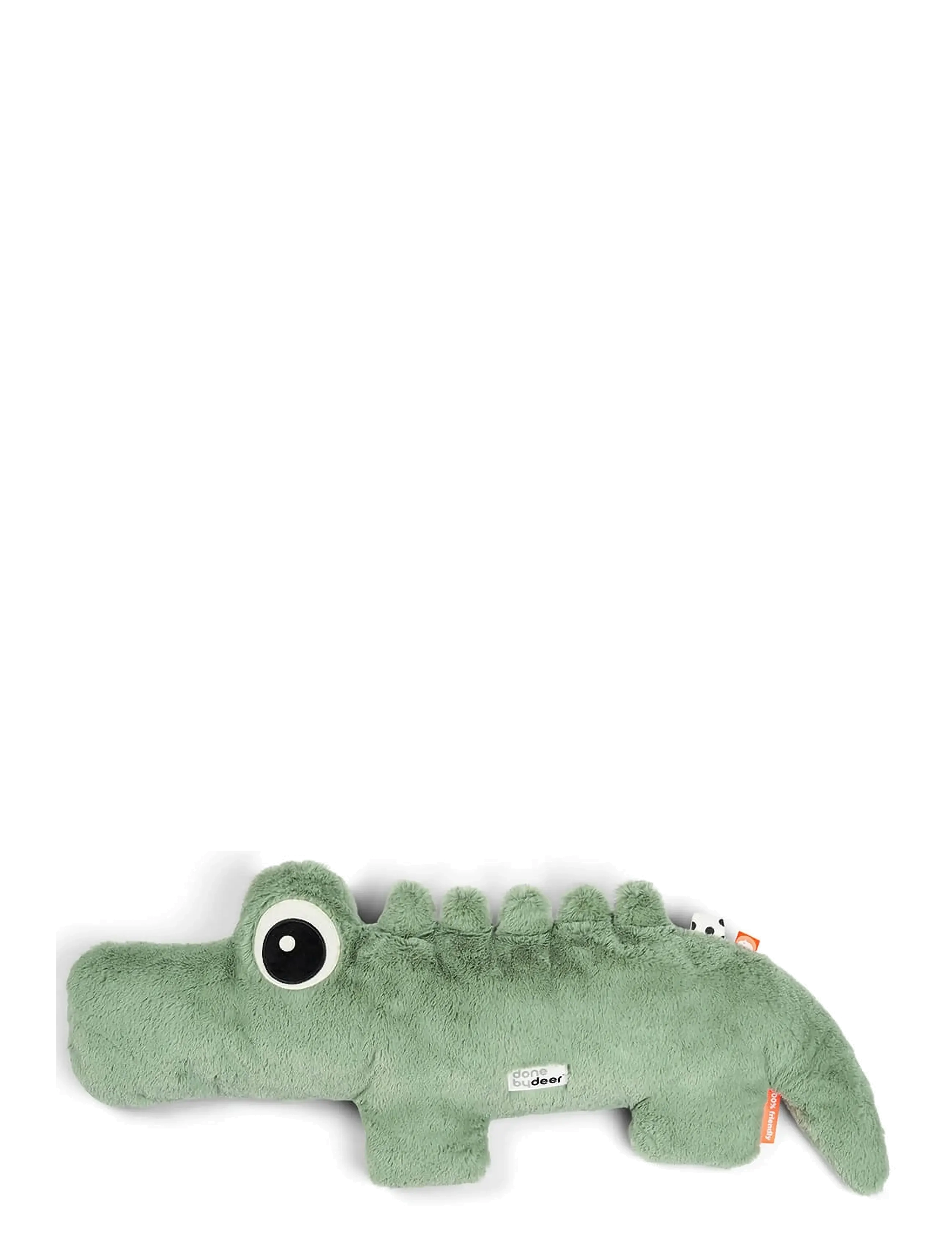 Done by Deer Krammedyr Stor Croco Grøn - Tøjdyr - GREEN / green