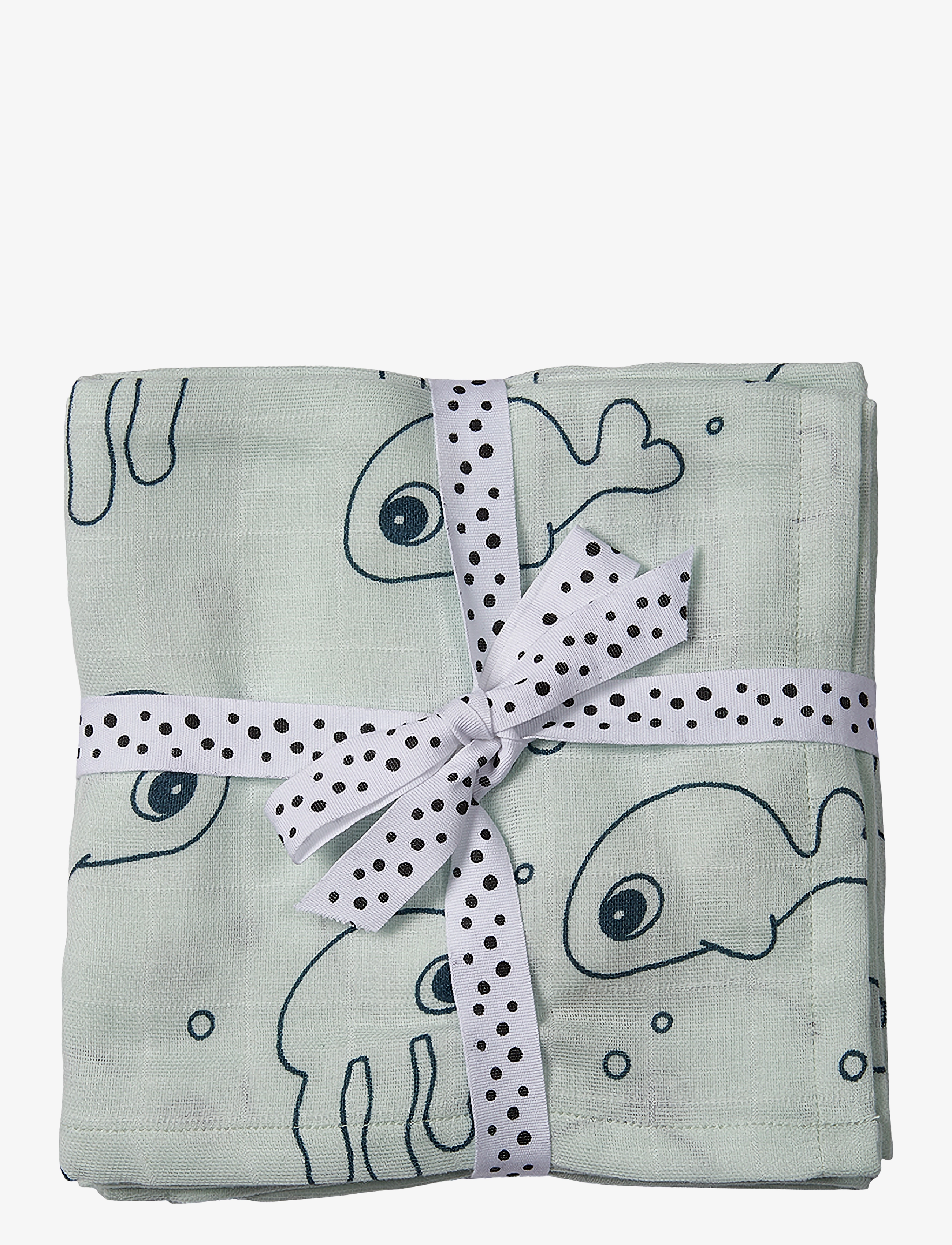 Done by Deer Swaddle 2-pack Sea friends Blue - Kingiideed - BLUE / blue