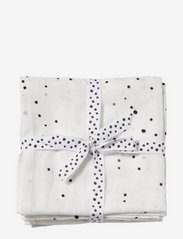 Done by Deer - Swaddle 2-pack Dreamy dots - muslinfiltar - black/white - 0