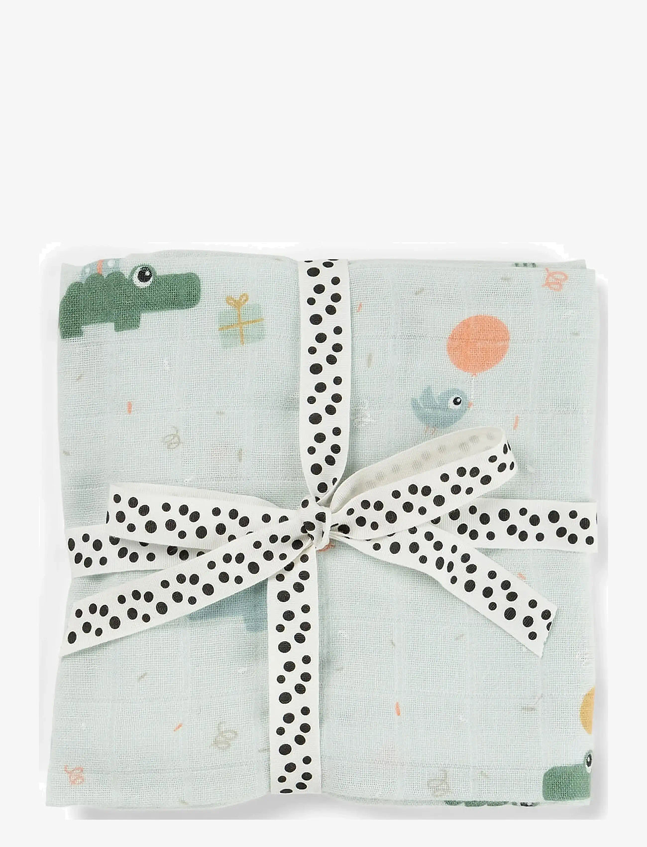 Done by Deer - Swaddle Celebration Blue - muslinfiltar - blue - 1