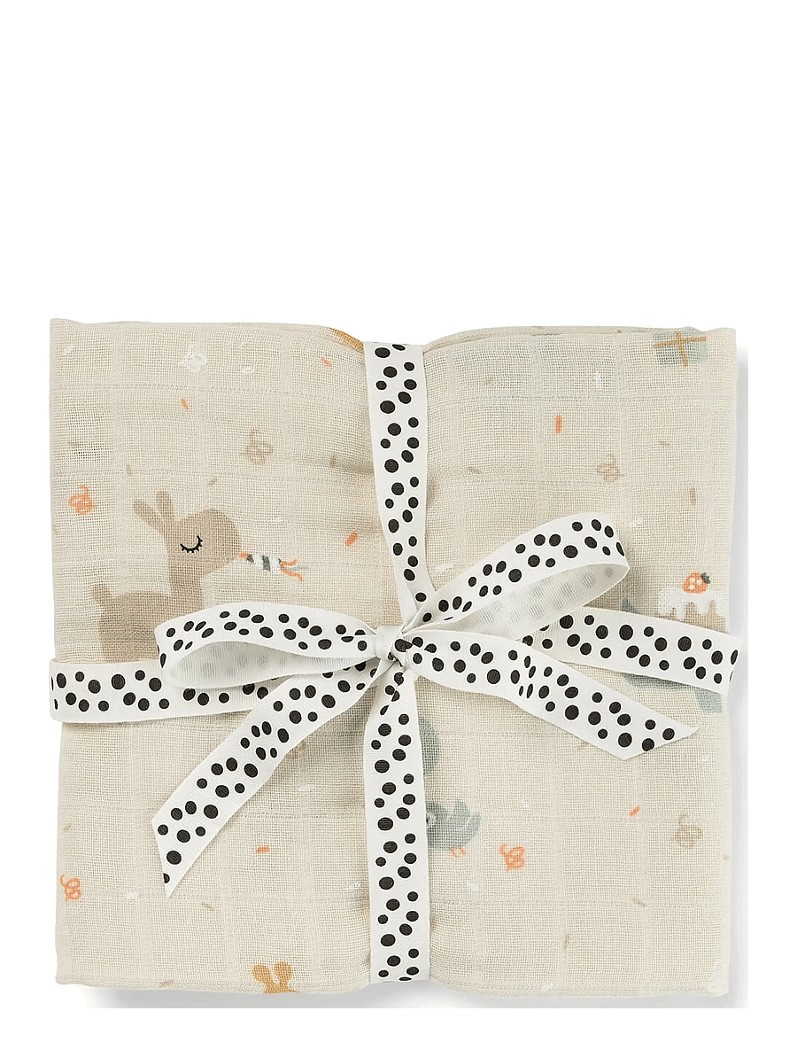 Done by Deer - Swaddle Celebration Sand - plaids en mousseline - sand - 1
