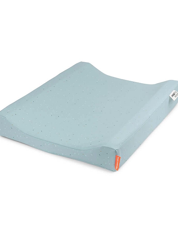 Done by Deer - Changing pad easy wipe Confetti Blue - wickelauflagen - blue - 0