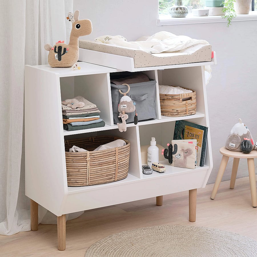 Done by Deer - Changing pad easy wipe Confetti Sand - przewijaki - sand - 2