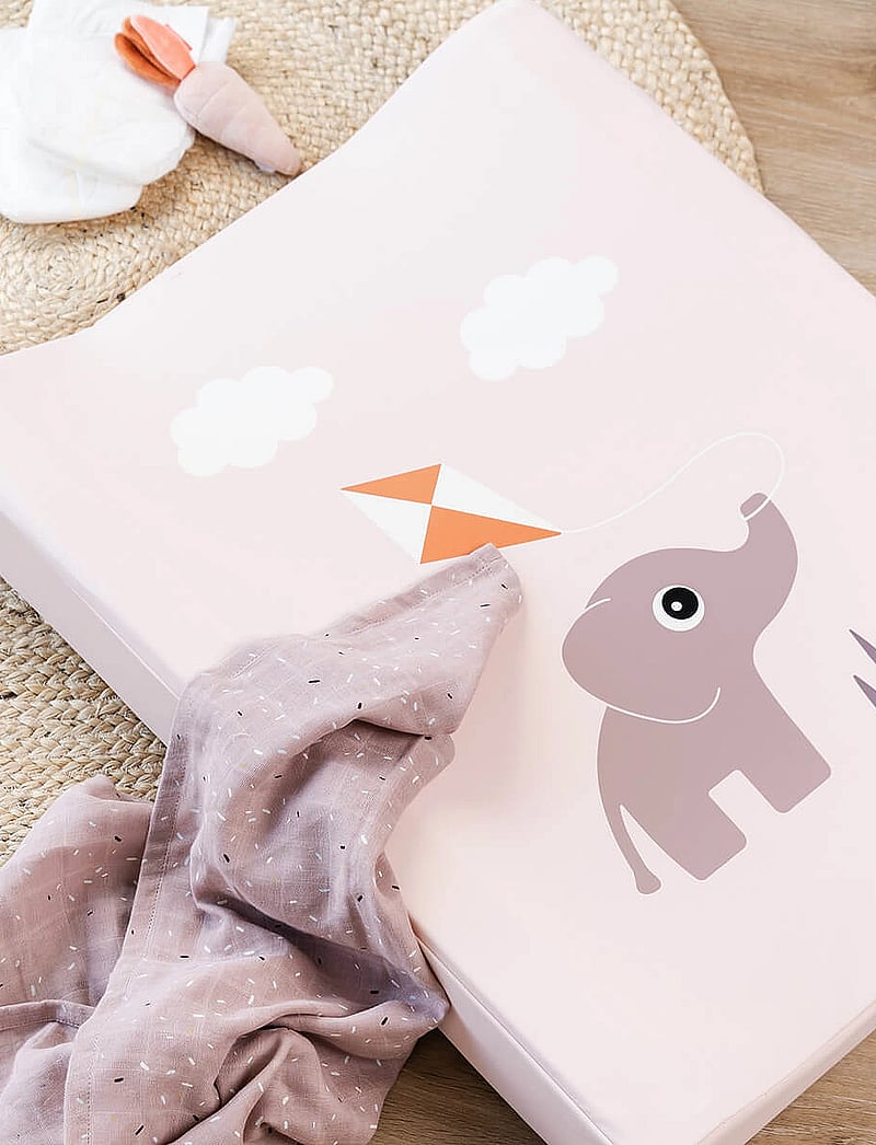 Done by Deer - Changing pad easy wipe Playground Powder - skiptiborð & dýnur - powder - 1