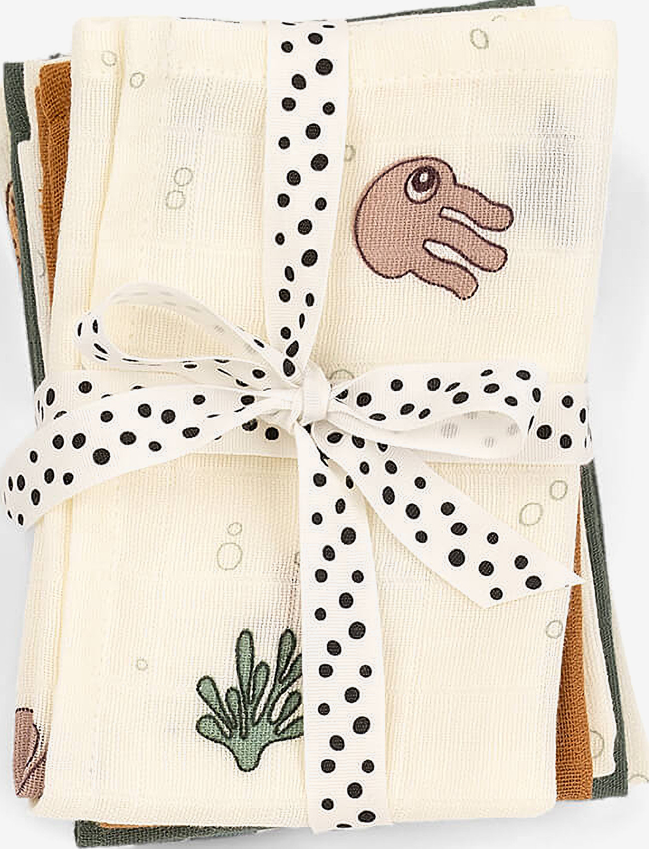 Done by Deer - Wash cloth 5-pack GOTS Sea friends - colour mix - 0