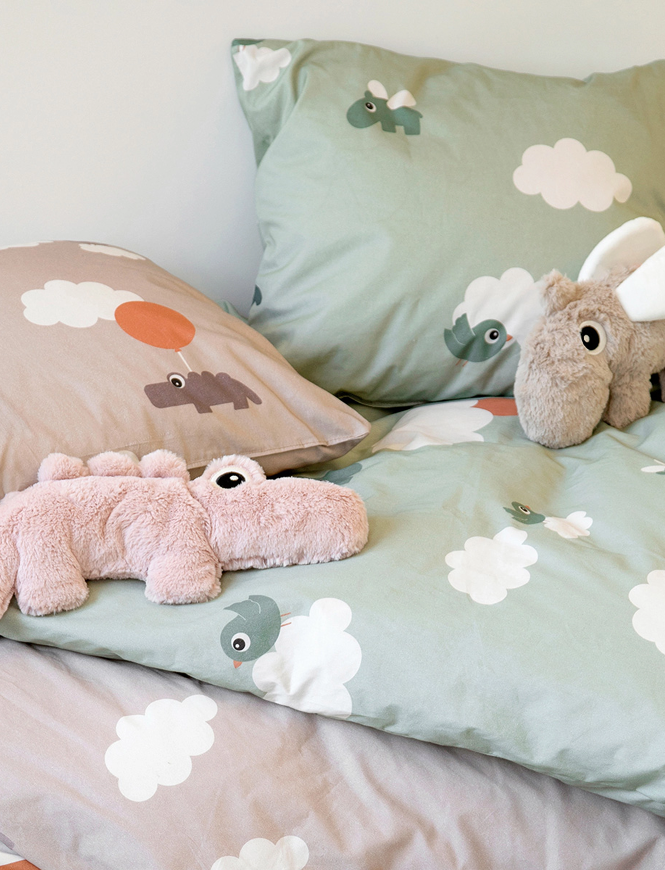 Done by Deer - Cuddle cute Ozzo Sand - pehmoeläimet - sand - 2