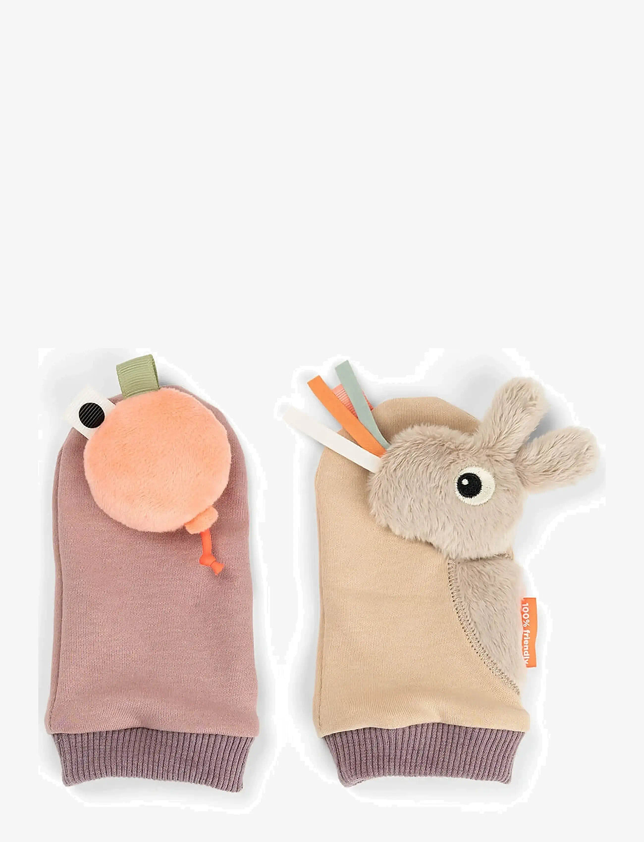 Done by Deer - Rattle socks Celebration Sand - babysokker - sand - 1