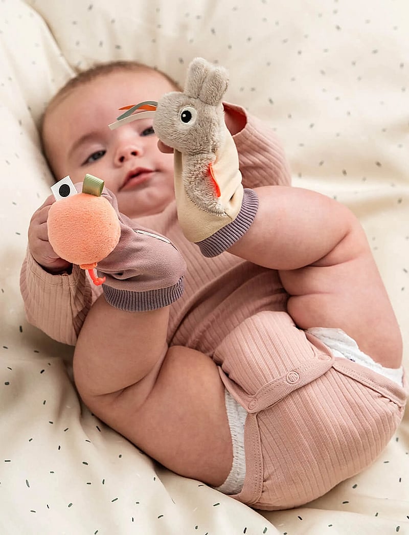 Done by Deer - Rattle socks Celebration Sand - beebisokid - sand - 0