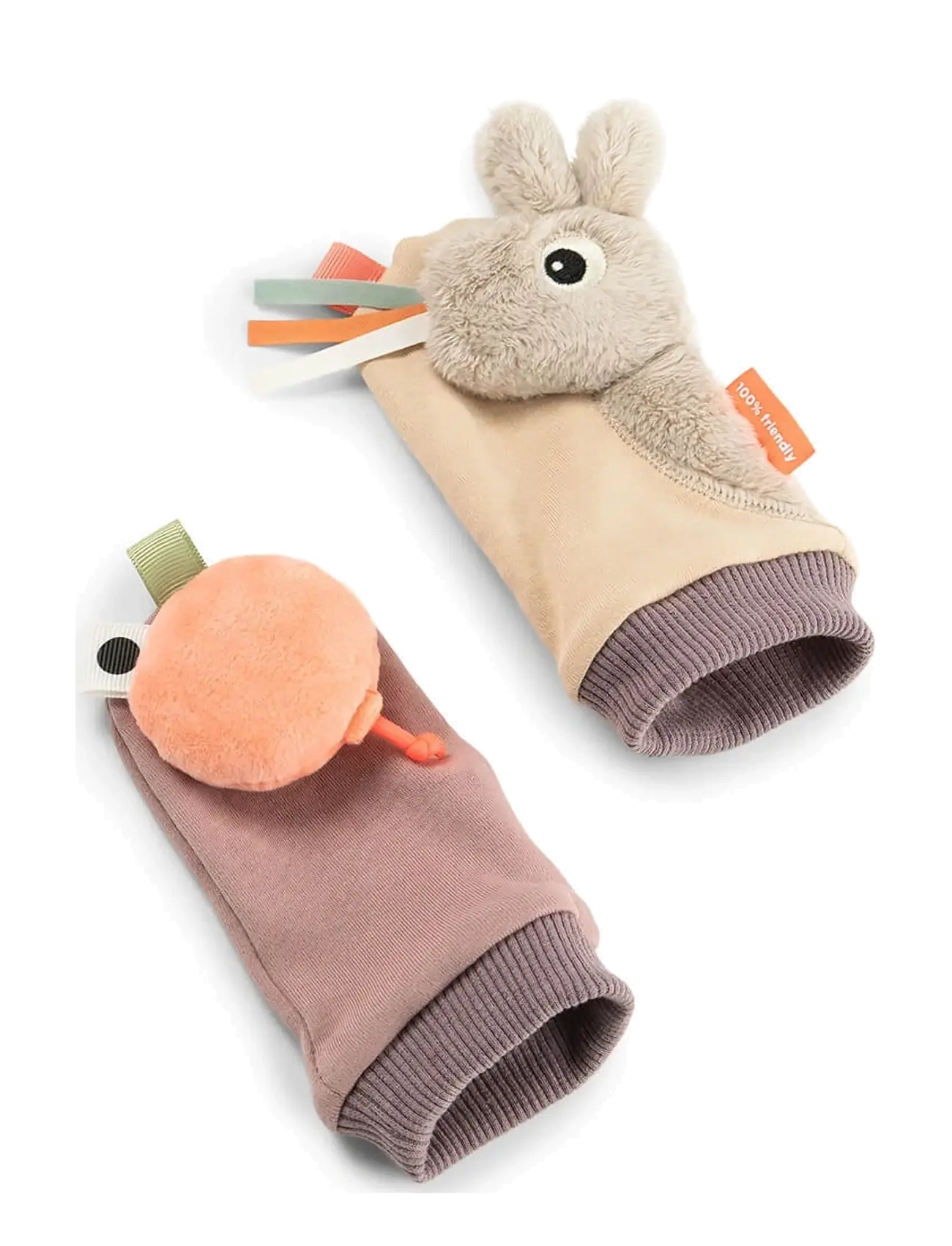 Done by Deer - Rattle socks Celebration Sand - baby-socken - sand - 2