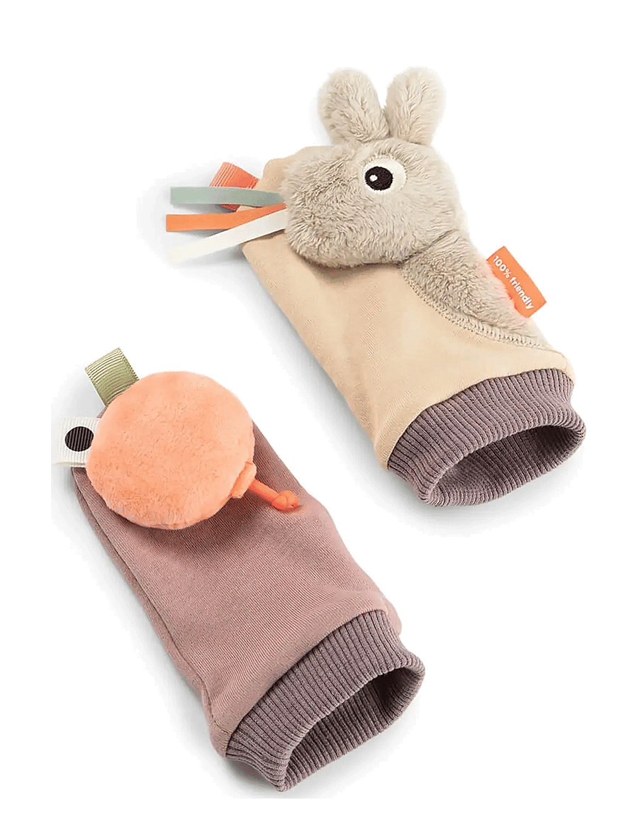 Done by Deer - Rattle socks Celebration Sand - baby-socken - sand - 2