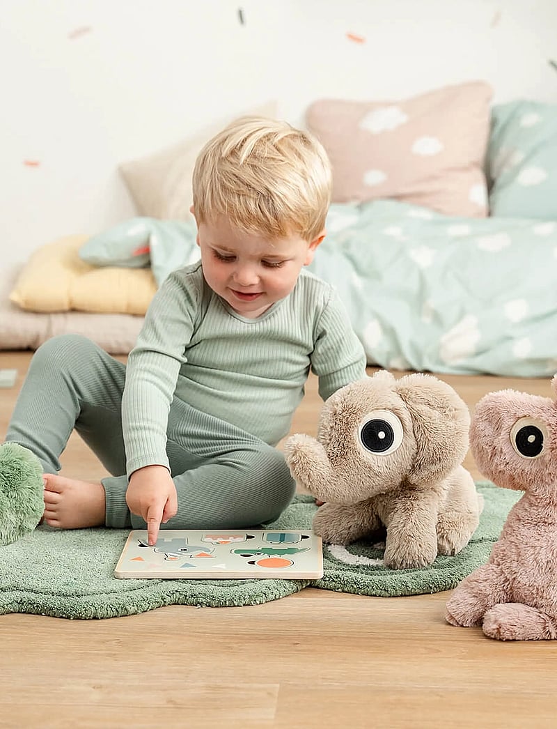 Done by Deer - Cuddle bestie Elphee Sand 20 cm - kuscheltiere - sand - 4