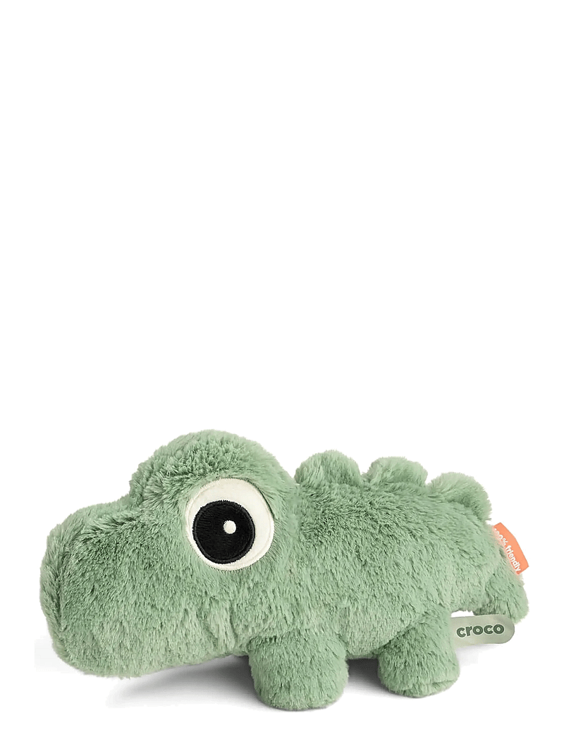 Done by Deer - Cuddle bestie Croco Green 28 cm - kuscheltiere - green - 1