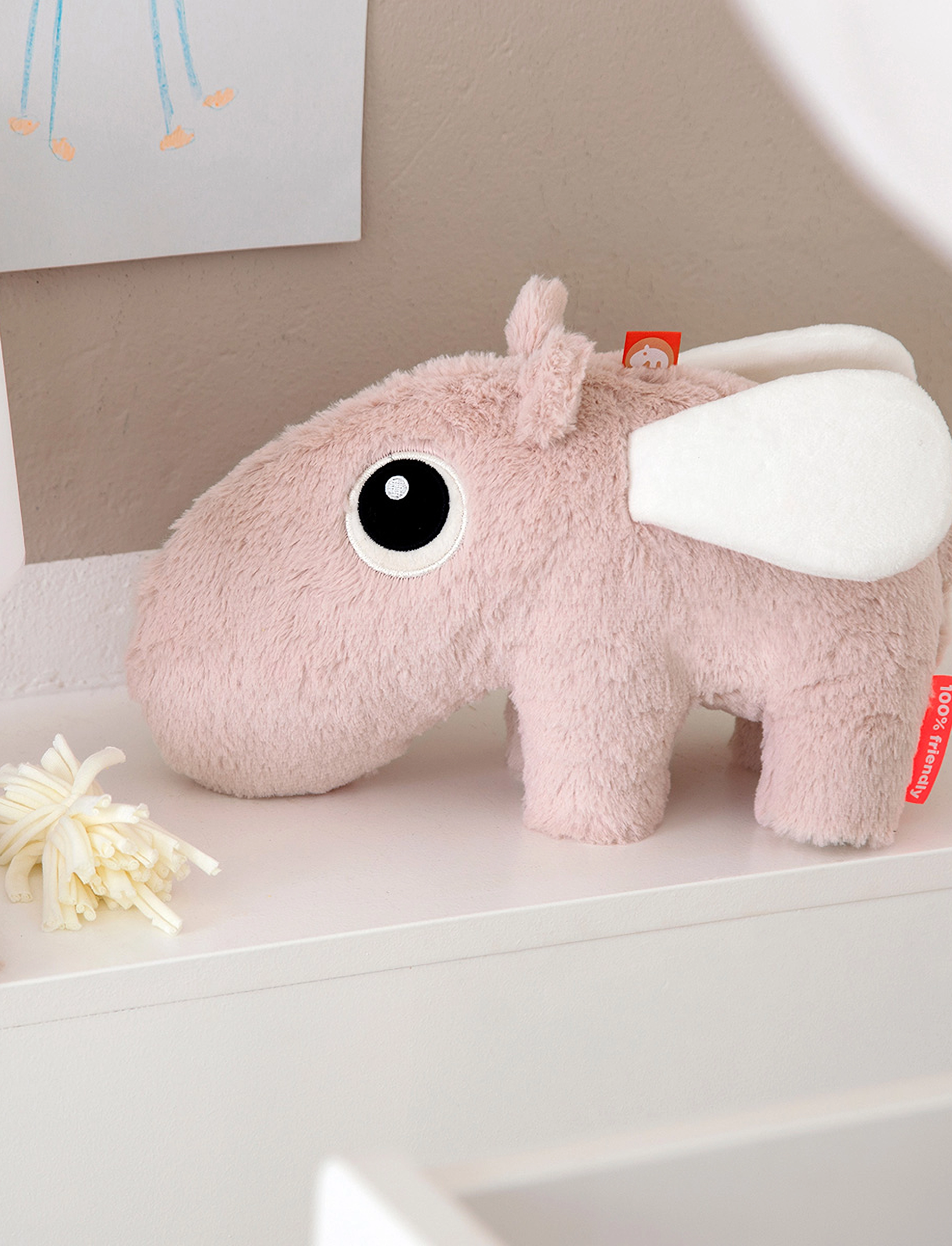 Done by Deer - Soft toy Happy clouds Ozzo Powder - tuskudýr - powder - 2