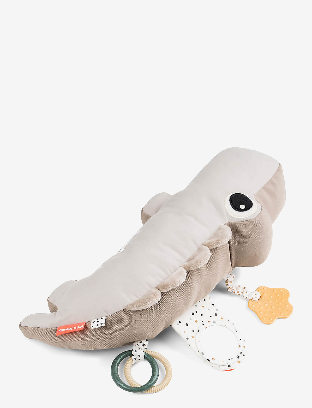 Done by Deer - Tummy time activity toy Croco Sand - interaktiva leksaker - sand - 0