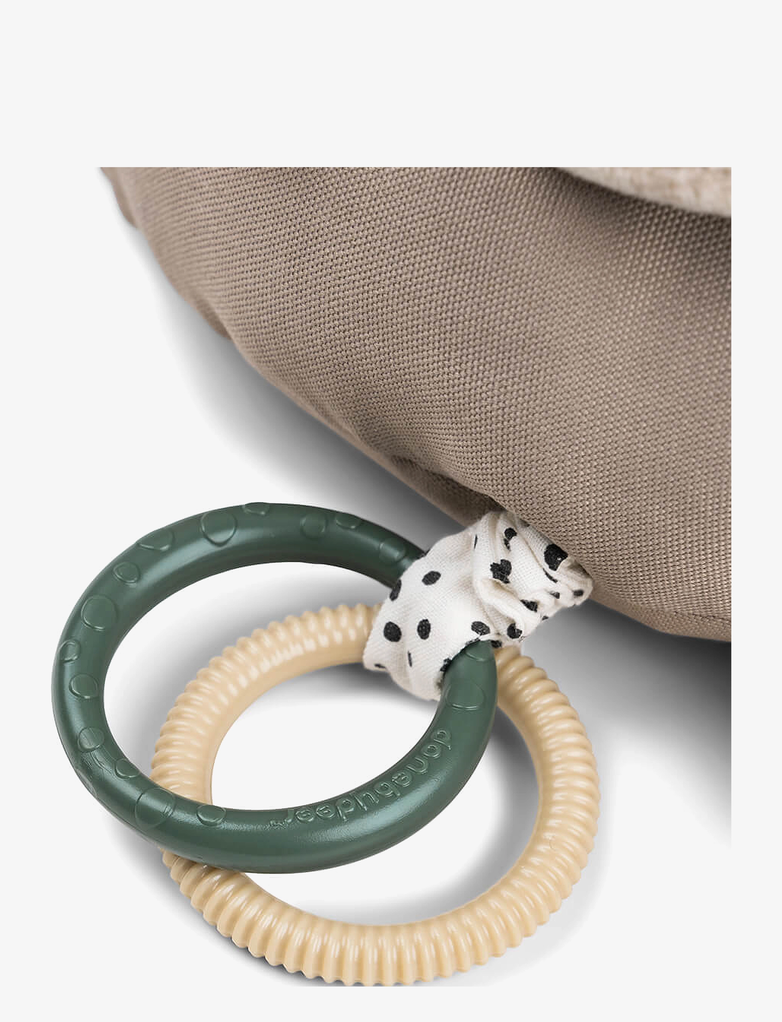 Done by Deer - Tummy time activity toy Croco Sand - gagnvirk leikföng - sand - 2