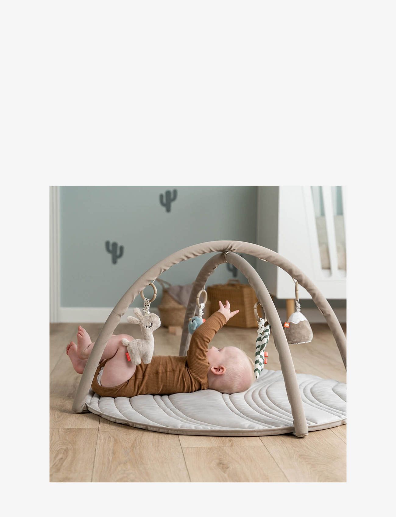 Infant Gym Done By Deer Activity Gym Activity Play Mat Lalee Sand SAND