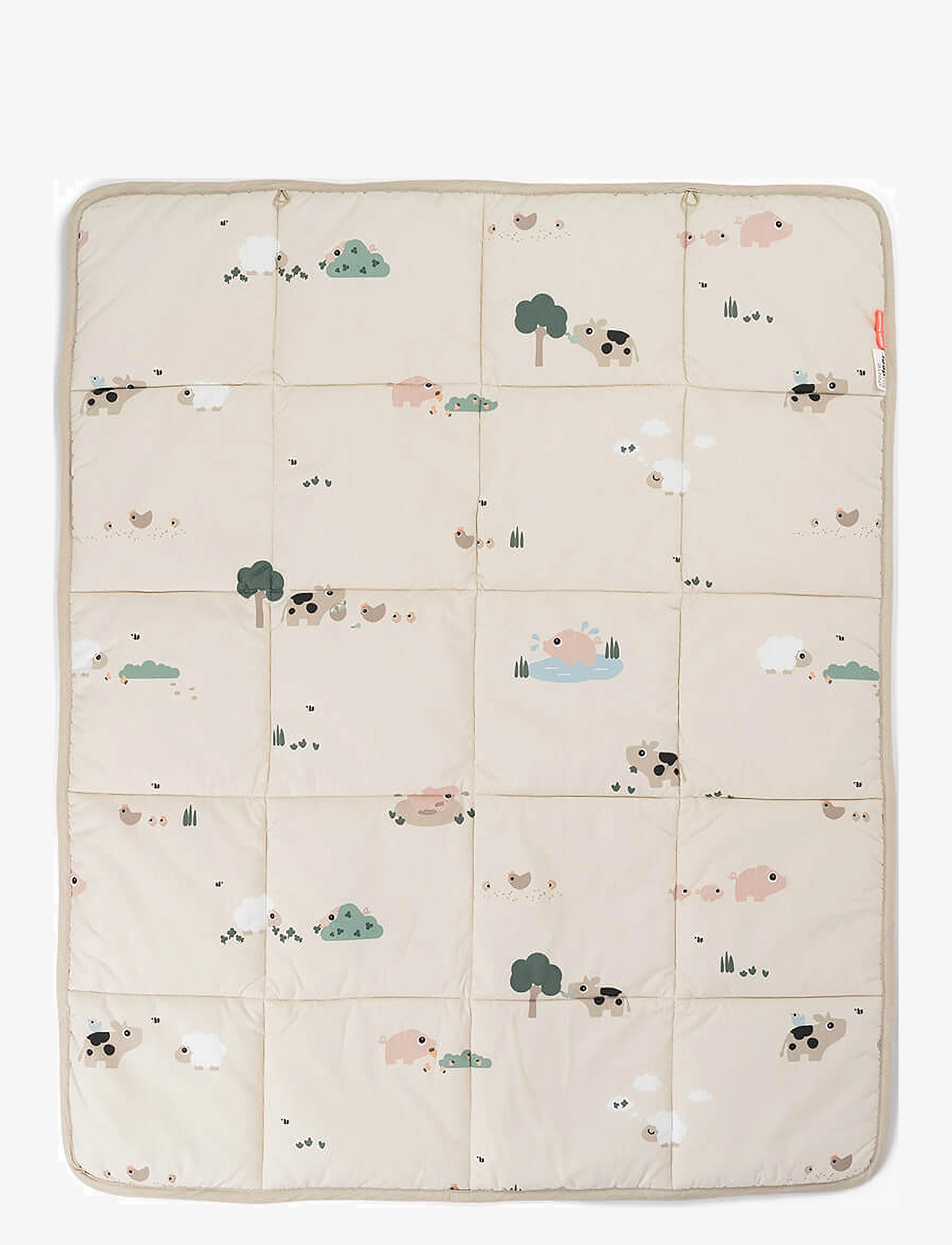 Done by Deer - Play mat Tiny farm Sand - leikkialustat - sand - 1