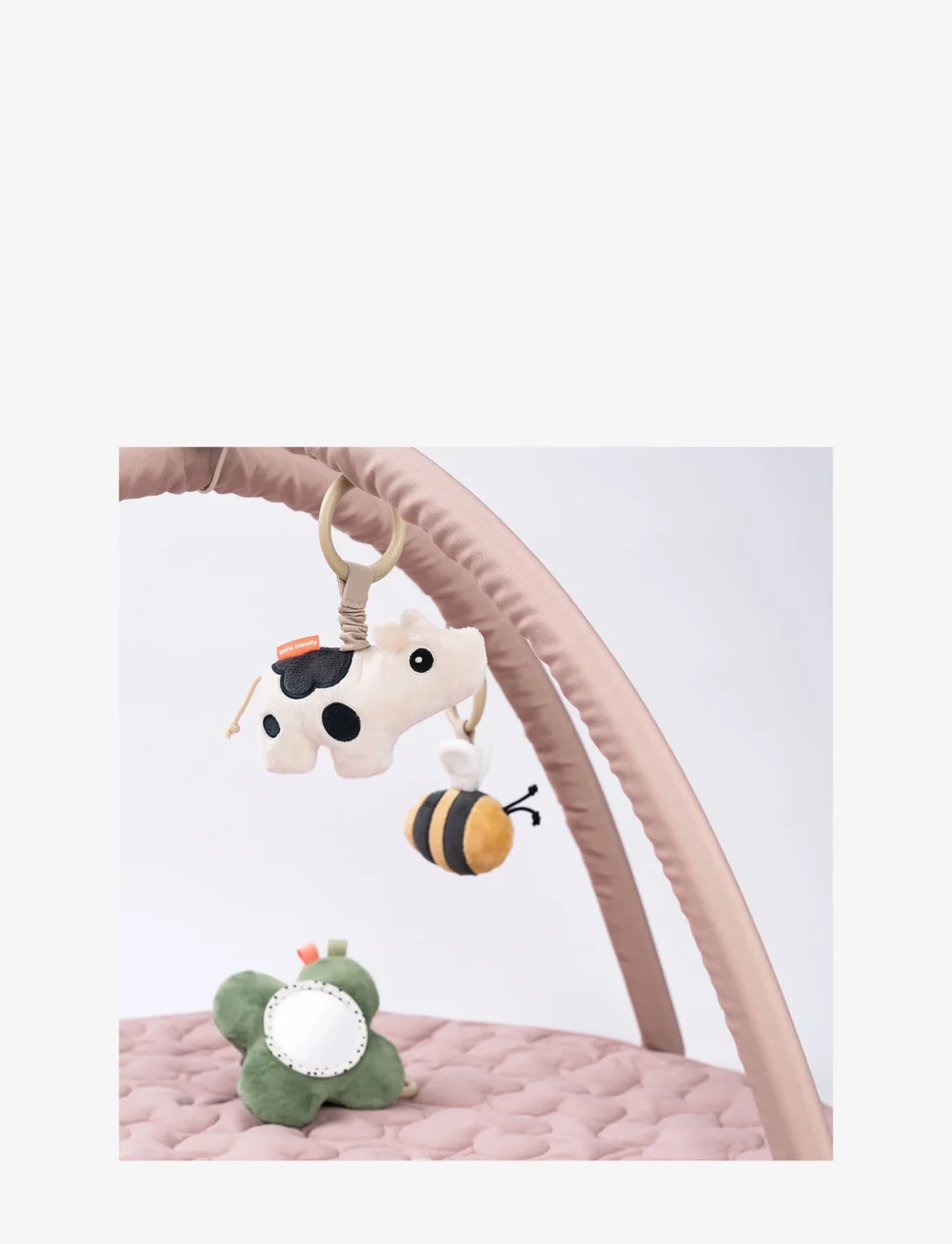 Done by Deer - Activity play mat Tiny farm Powder - spielbögen - powder - 4