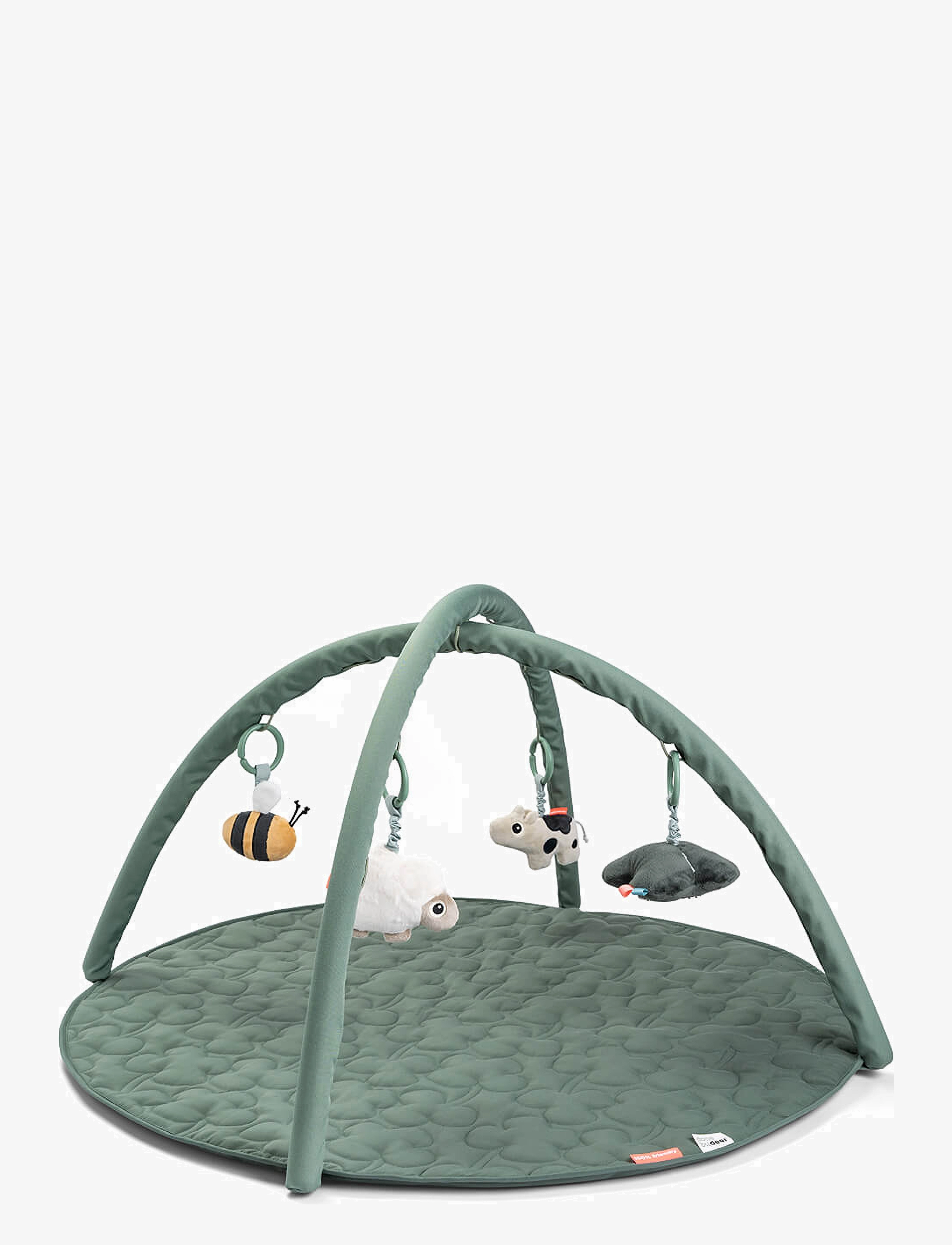 DONE BY DEER Activity Play Mat Tiny Farm Grün Grün - Ø 90X H 48CM - Kinder
