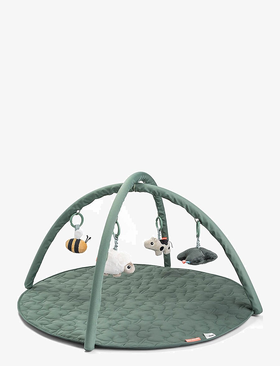 Done by Deer - Activity play mat Tiny farm Green - spielbögen & spielmatten - green - 0