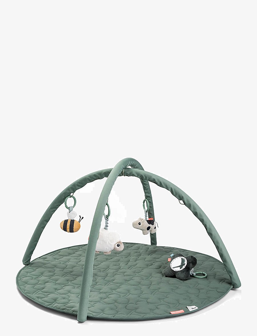 Done by Deer - Activity play mat Tiny farm Green - spielbögen & spielmatten - green - 1