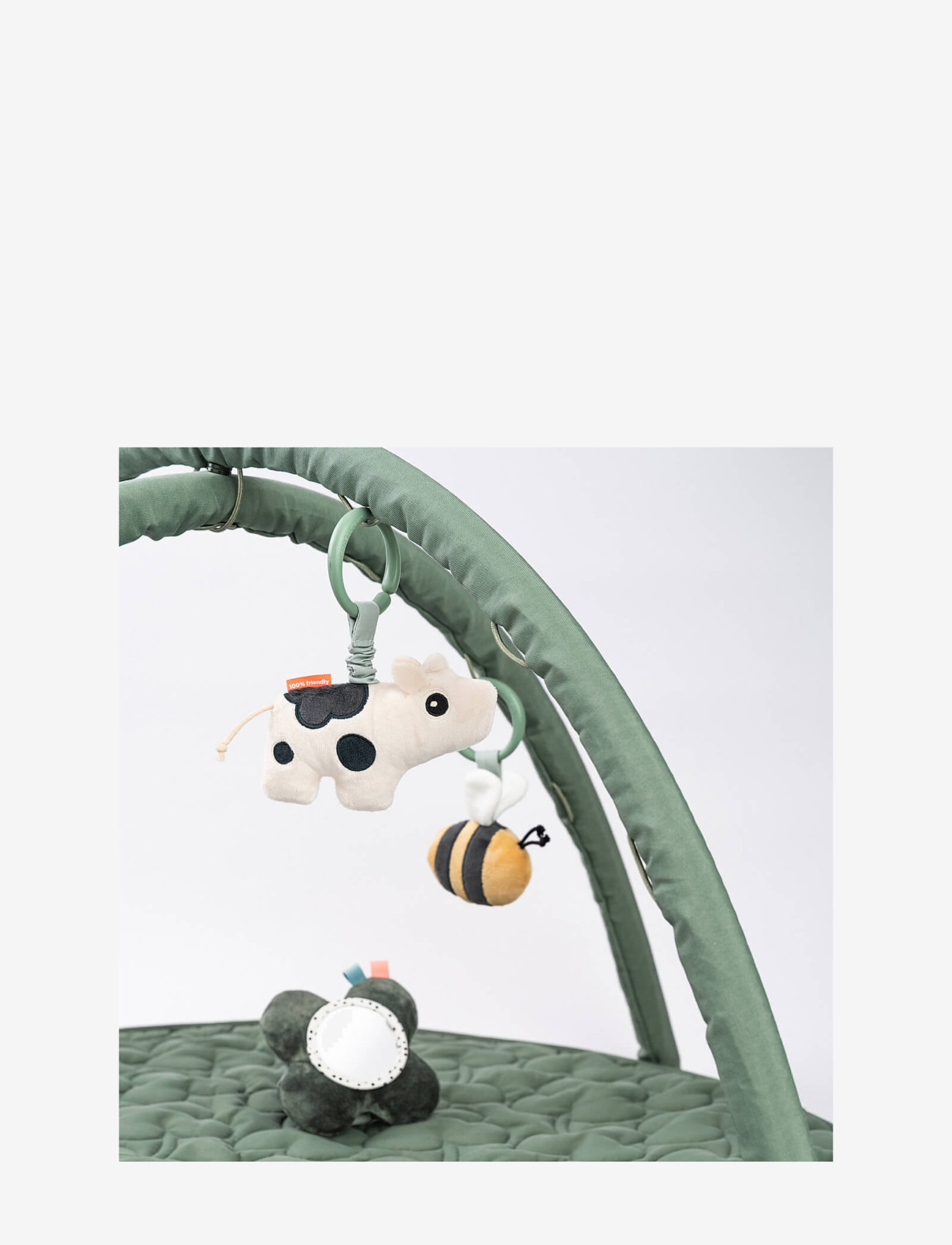 Done by Deer - Activity play mat Tiny farm Green - activity gyms - green - 4