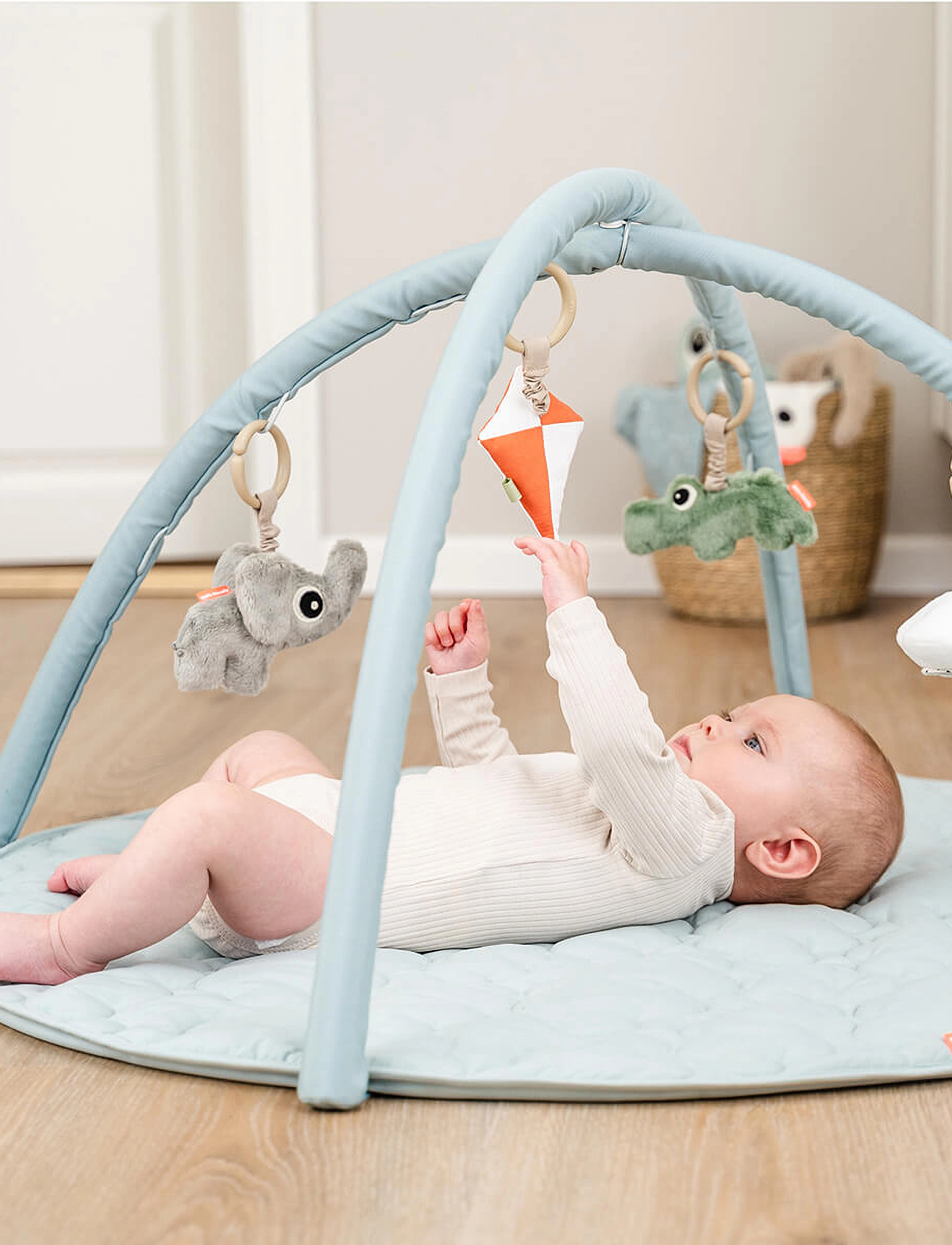 Done by Deer - Activity play mat Playground Blue - aktivitetssentre - blue - 5