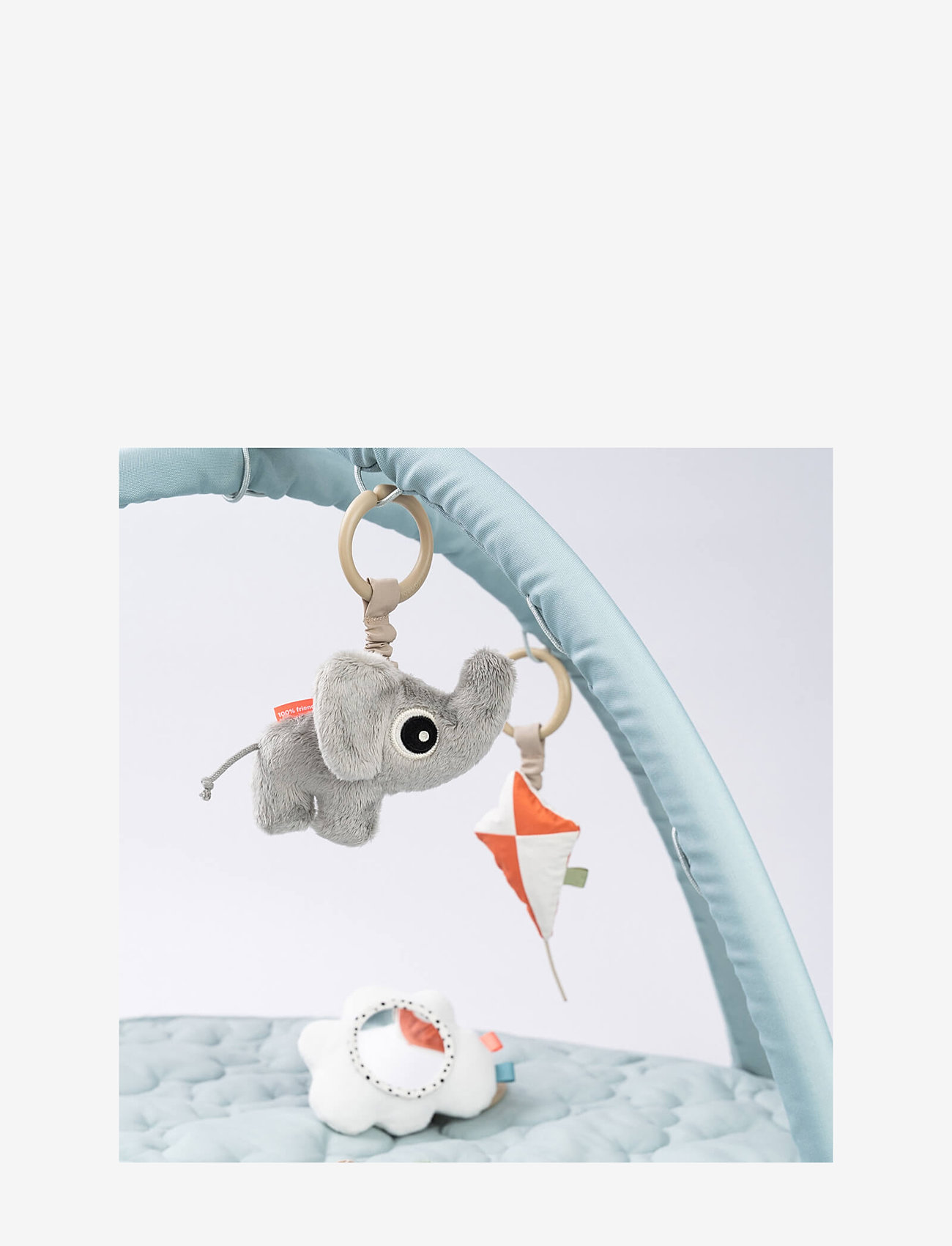 Done by Deer - Activity play mat Playground Blue - activity gyms - blue - 4