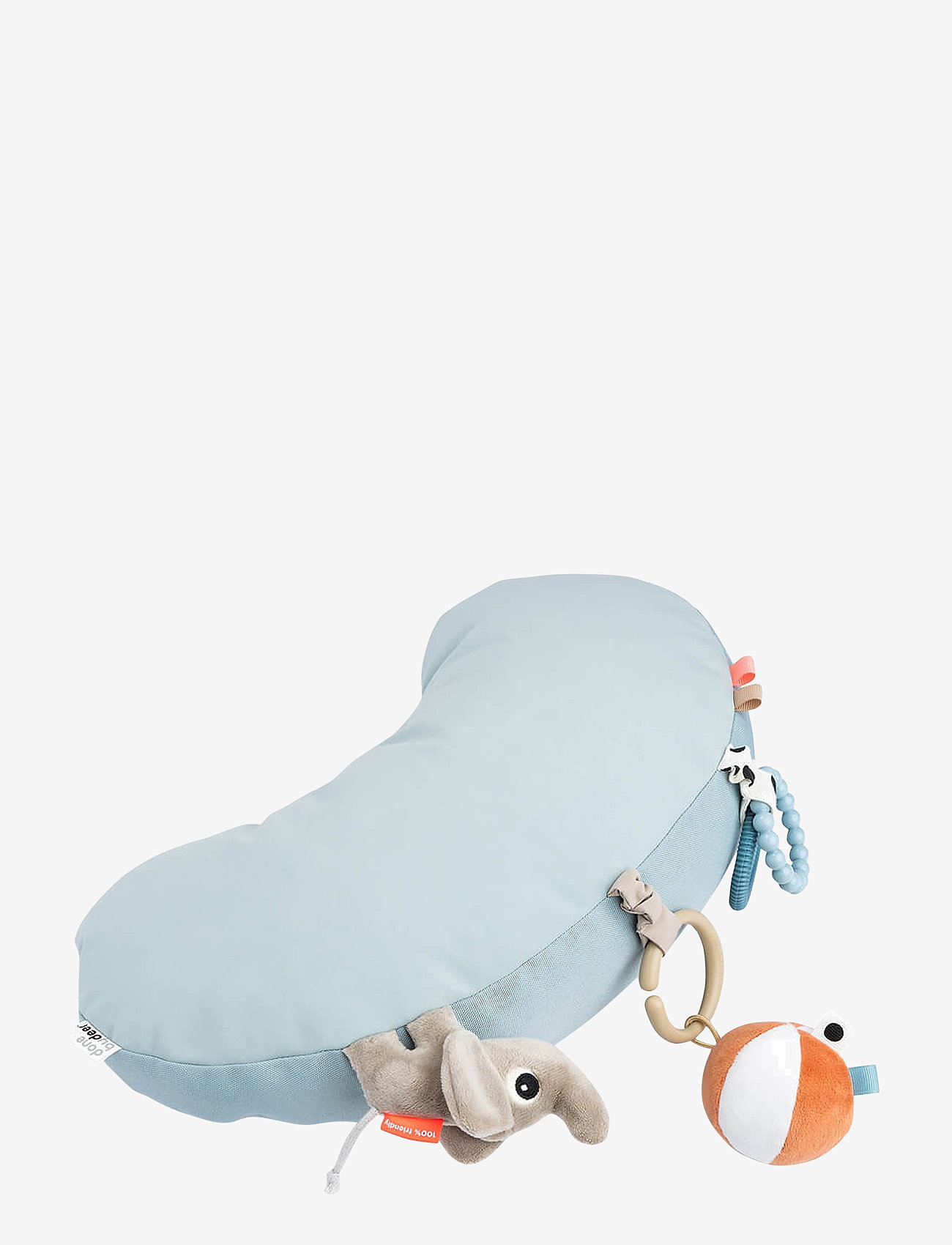 Done by Deer - Tummy time activity pillow Playground Blue - blue - 0