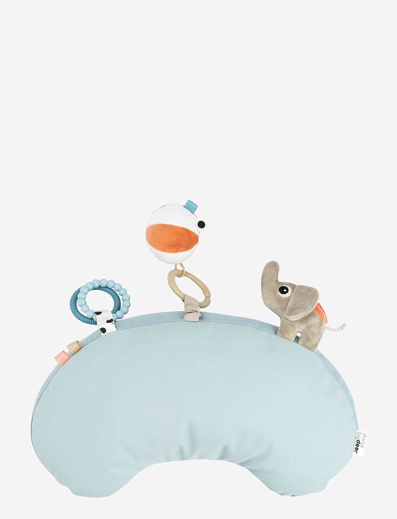 Done by Deer - Tummy time activity pillow Playground Blue - blue - 1