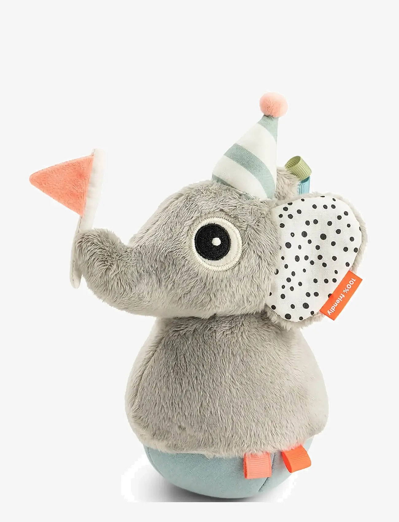 Done by Deer - Tumbler activity toy Elphee Colour mix - musical plush toys - colour mix - 1