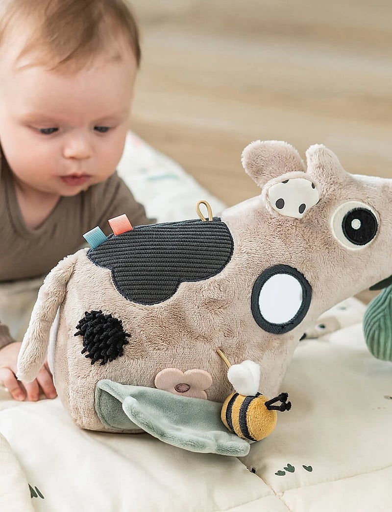 Done by Deer - Activity floor mirror Dotti Sand - mjuka leksaker - sand - 3