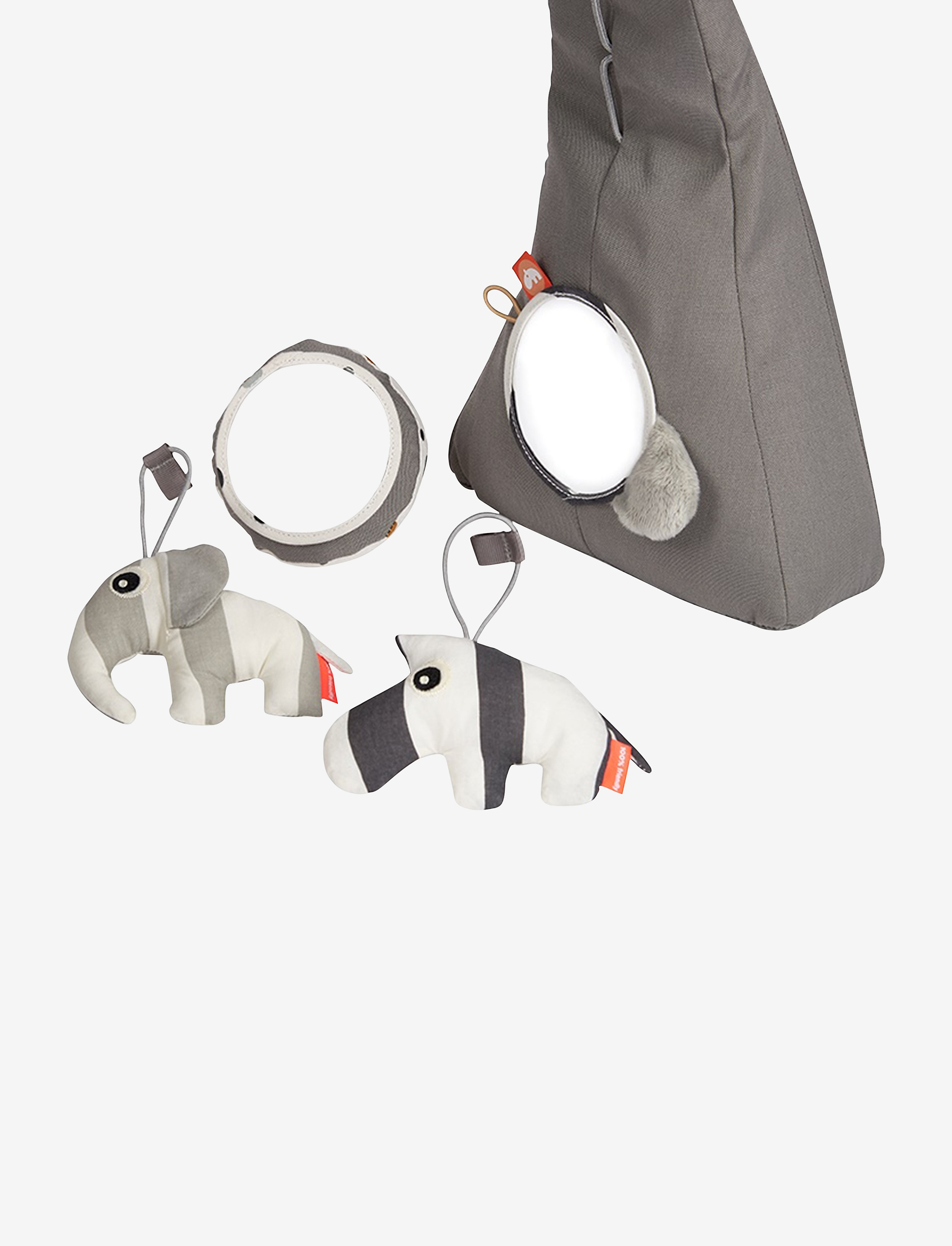 Done by Deer - Activity gym Deer friends Grey - babygym - grey - 2
