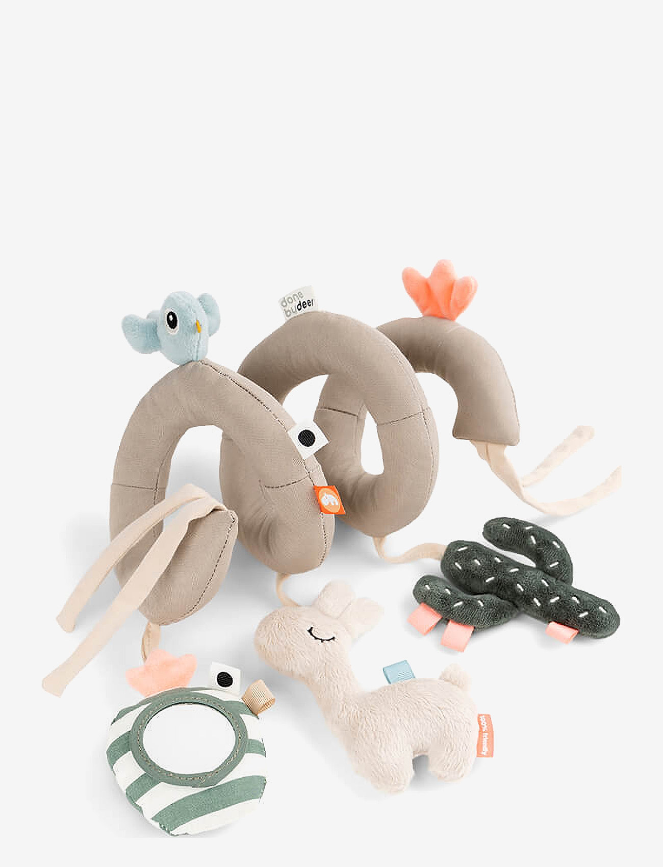 Done by Deer Activity spiral Lalee Sand - Leksaker - SAND / multi