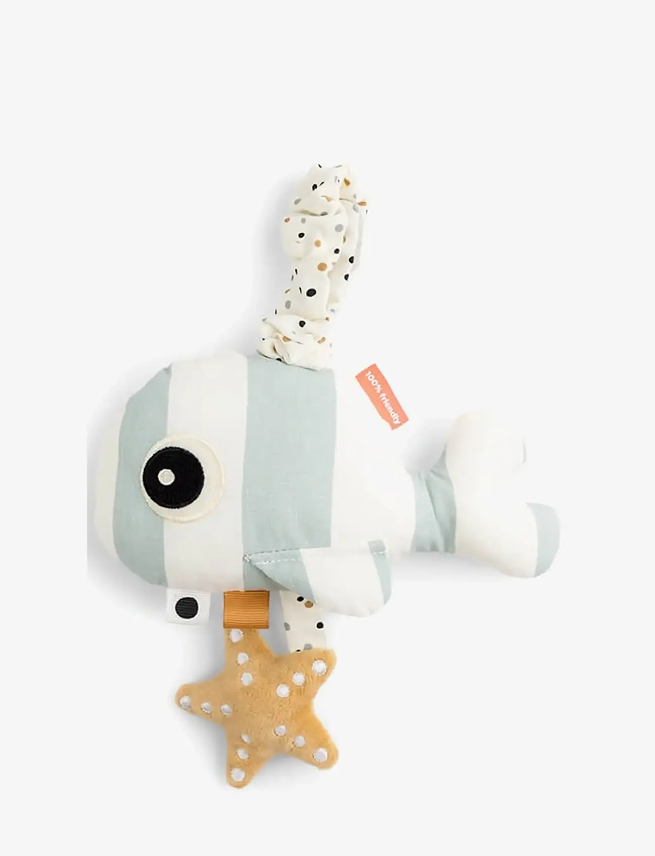 Done by Deer - To go activity set Sea friends Blue/Mustard - plüschspielzeug - blue/mustard - 2